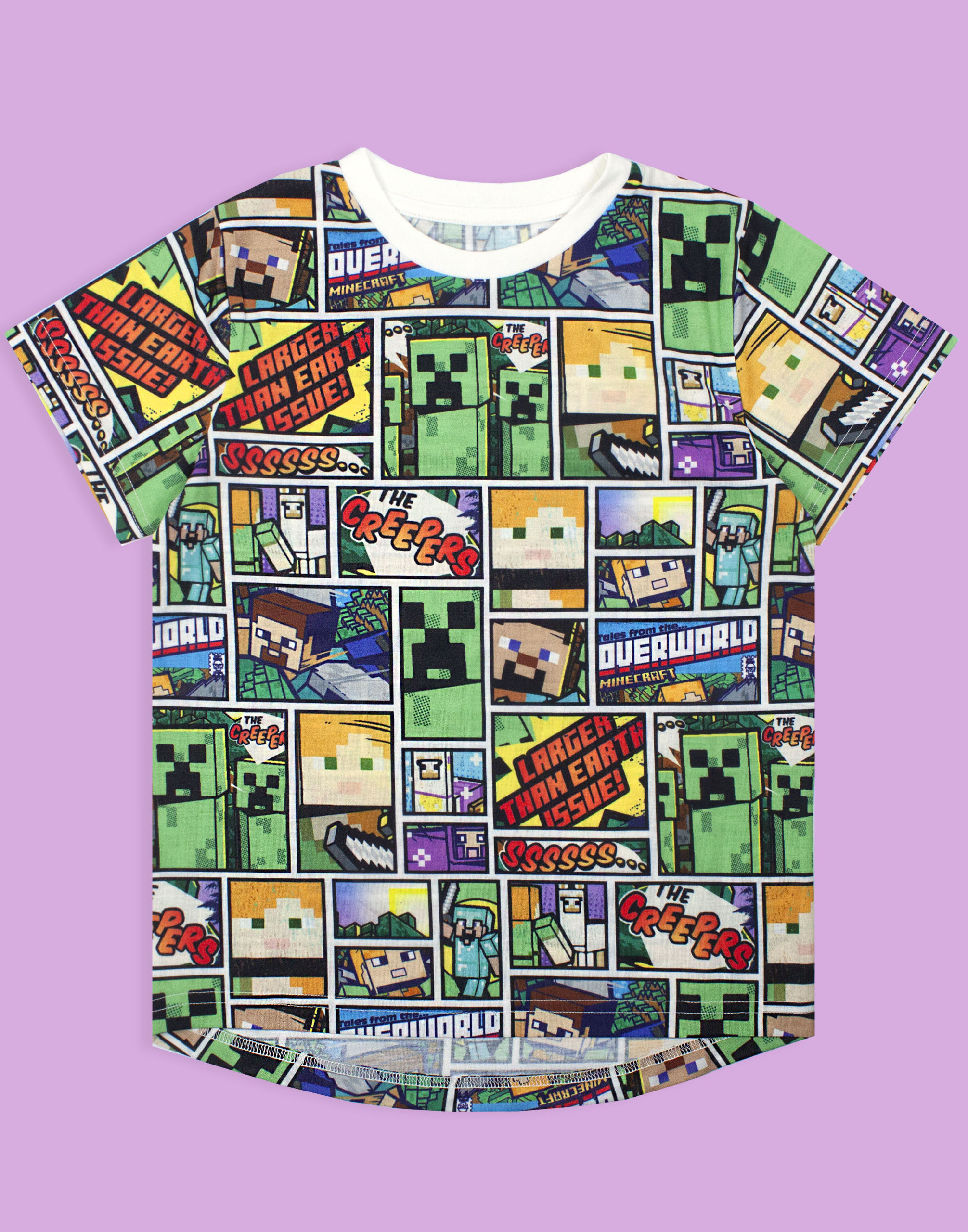 minecraft steve t shirt