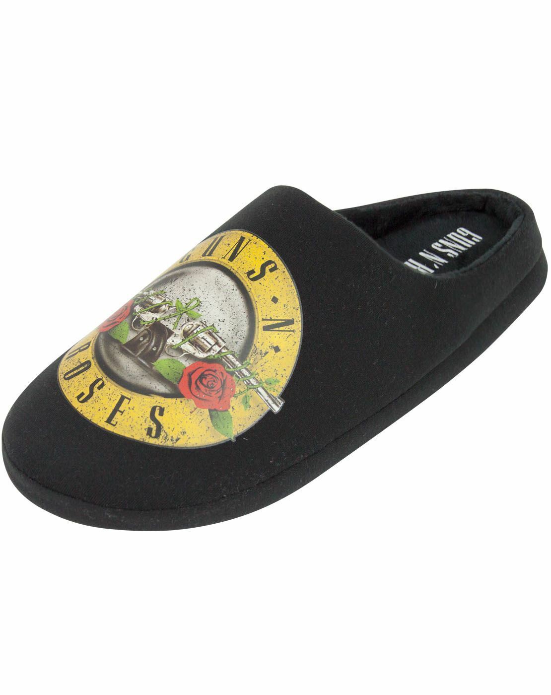 mens black mule slippers