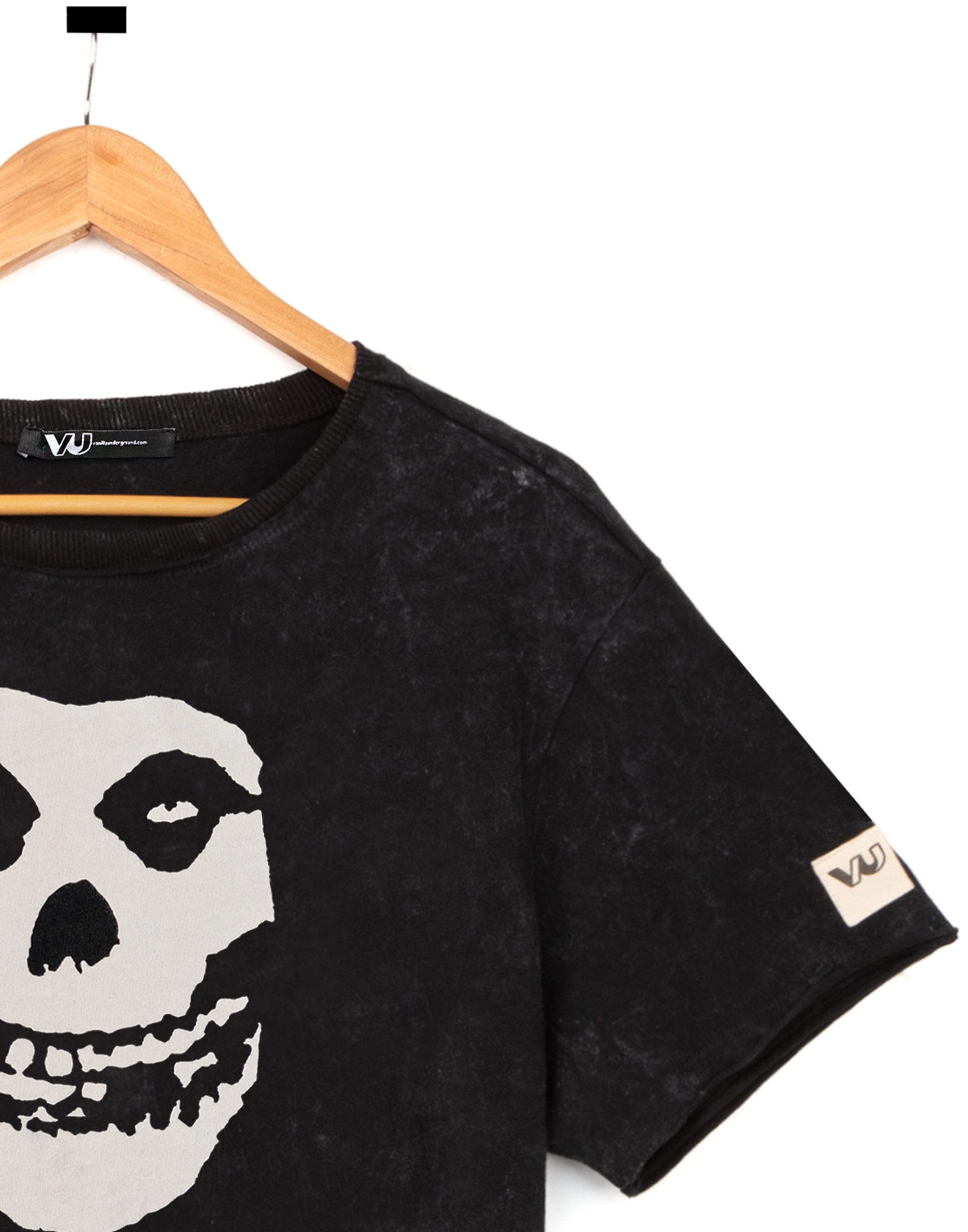 Misfits T-Shirt Unisex Men Women Rock Band Skull Logo Black Top