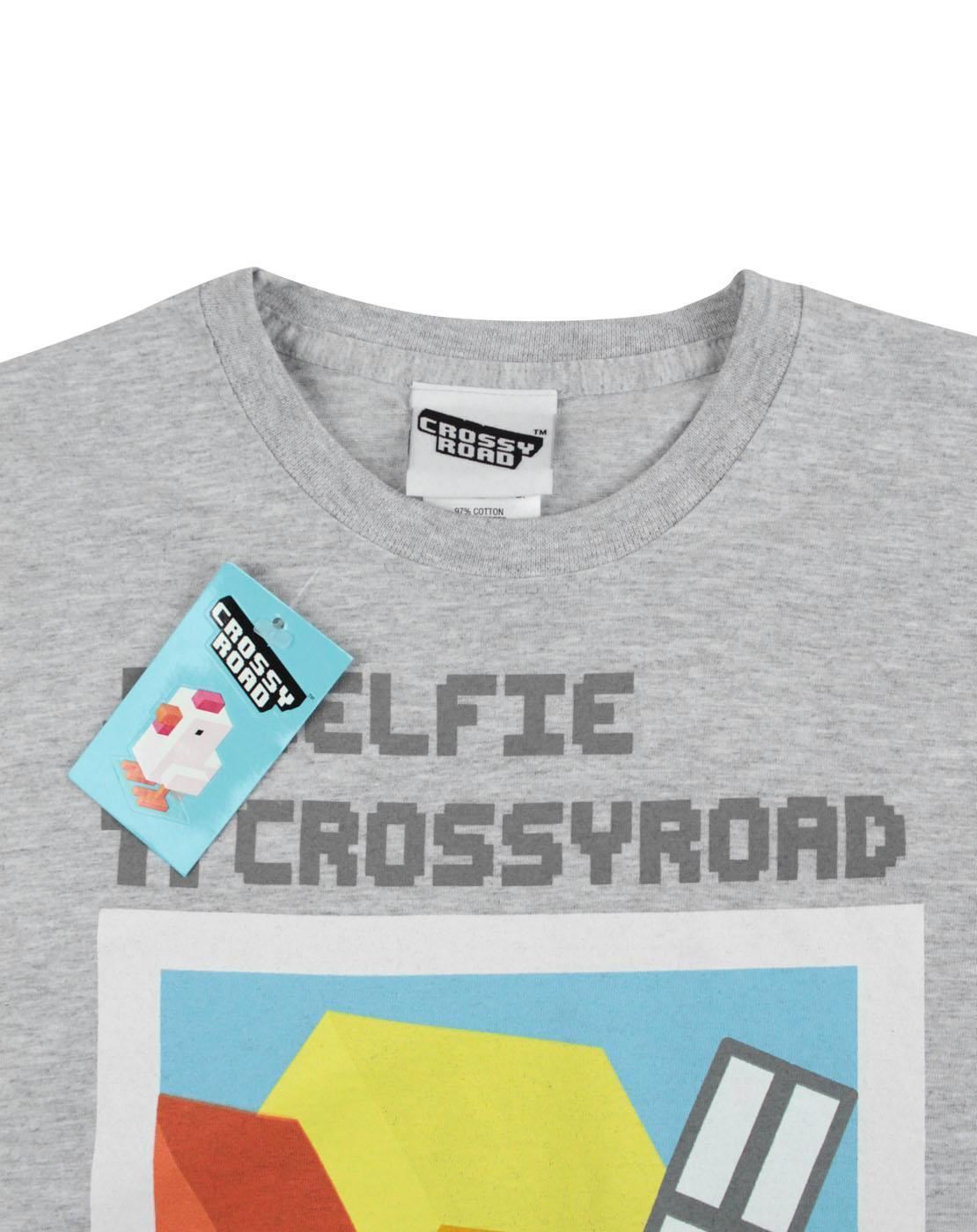 Crossy Road Selfie Boy/'s T-Shirt