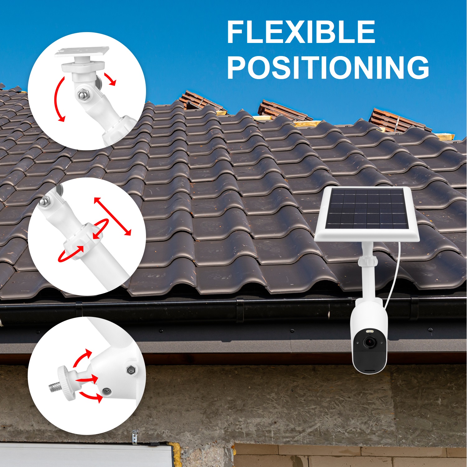 Montaje universal para cámaras de seguridad Wyze, Blink, Ring, Arlo, Eufy - Imagen 15 de 22