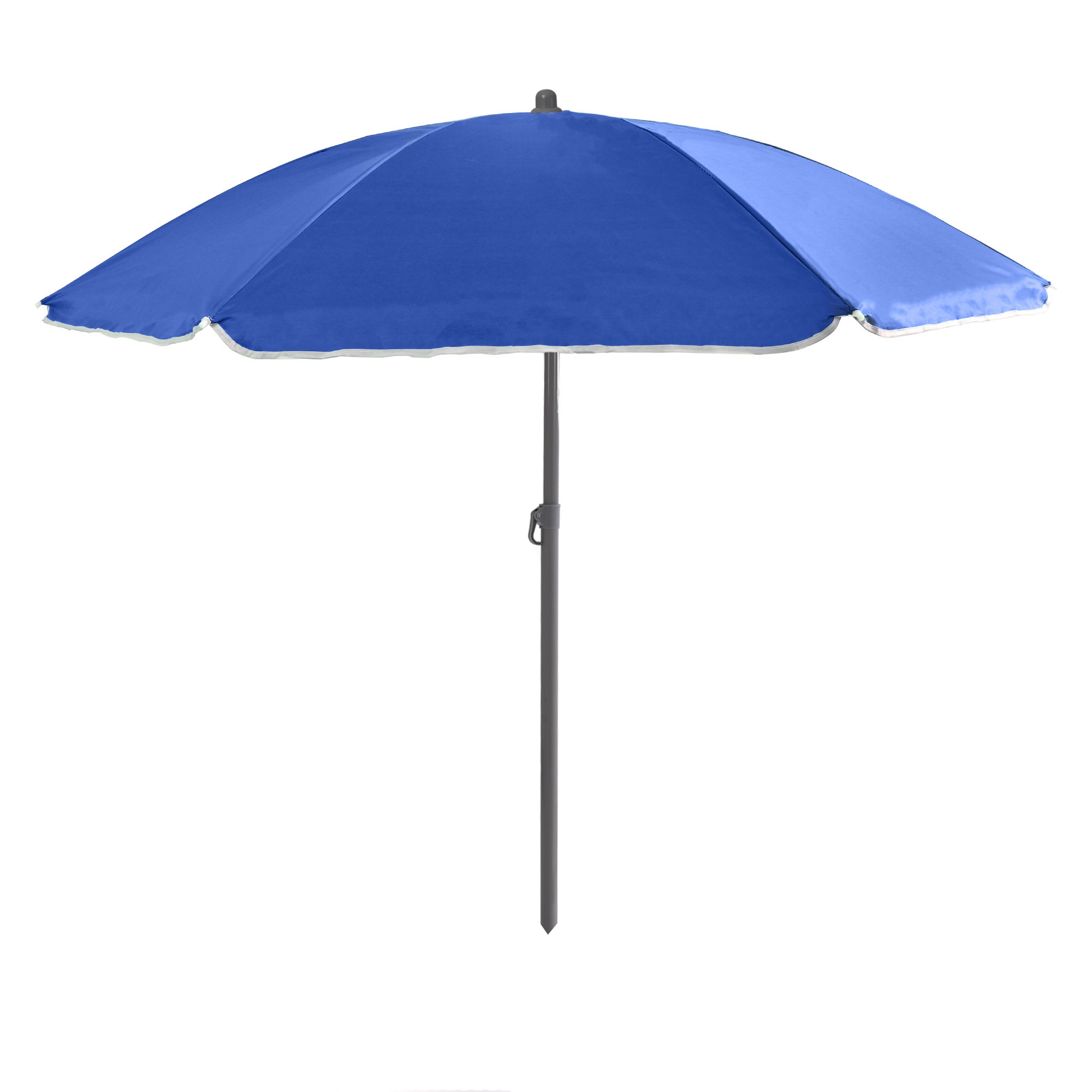 Out There! 2.4m Garden Parasol Umbrella Sun Shade with Adjustable Height