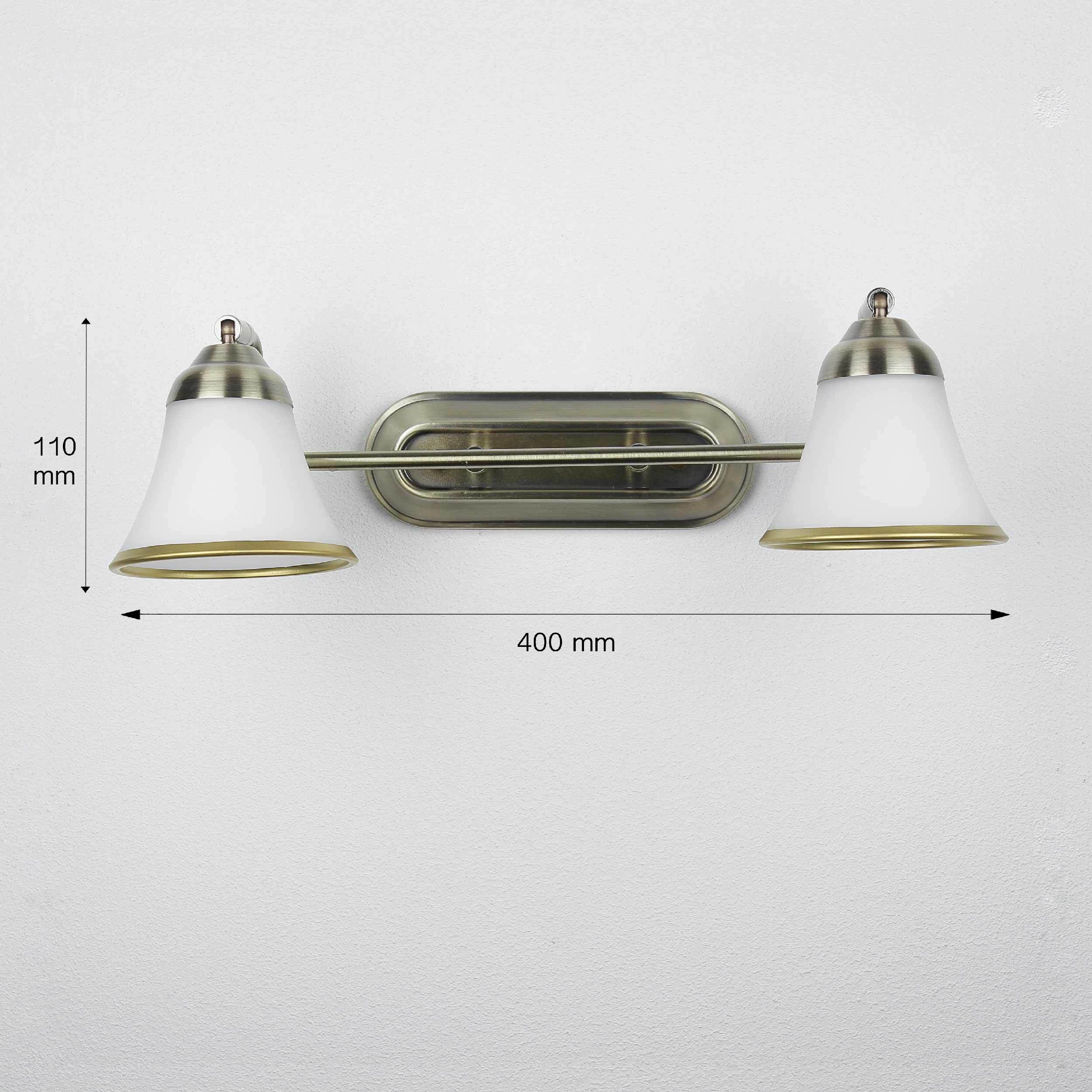 Energiespar Badezimmerleuchte im Jugendstil Badezimmer Bad Lampe