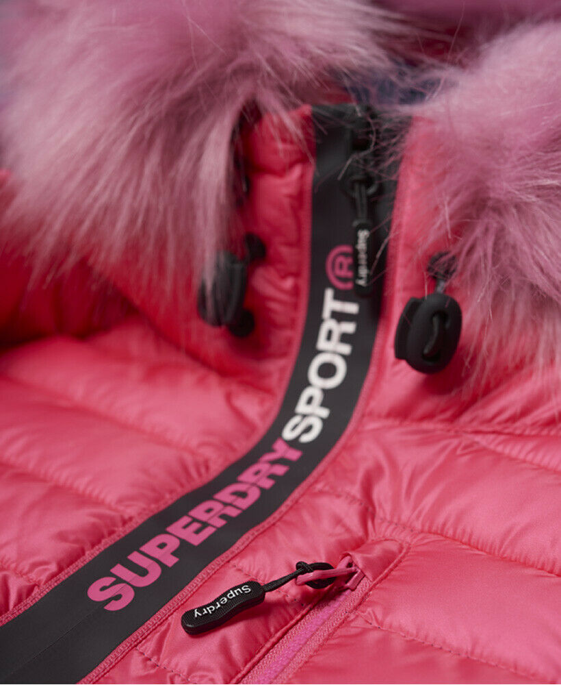 superdry fur jacket