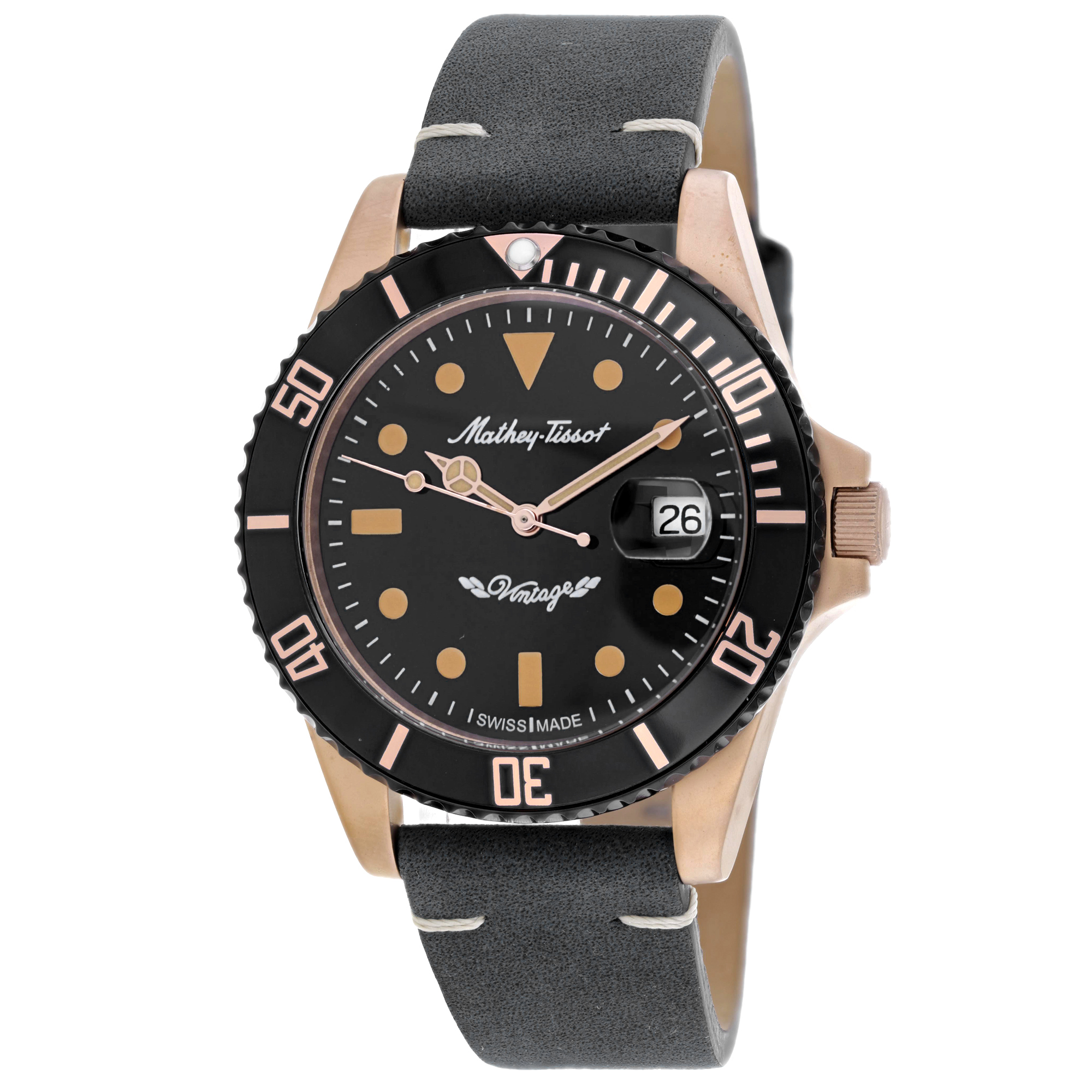 Mathey Tissot watch Beautiful Mathey Tissot Ladies Watch Diamond Bezel Gold Tone  main image 4