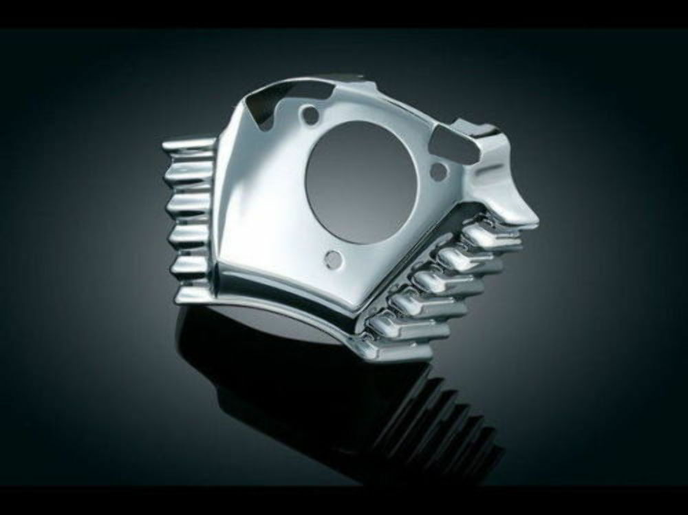 KURYAKYN CHROME THROTTLE SERVO MOTOR COVER 2008-2016 HARLEY TOURING MODELS 8657