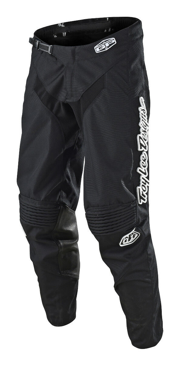 Size 28-44 Troy Lee Designs GP Mono Black Lightweight Motocross Pants Size 28-44 Troy Lee Designs GP Mono Black Lightweight Motocross Pants