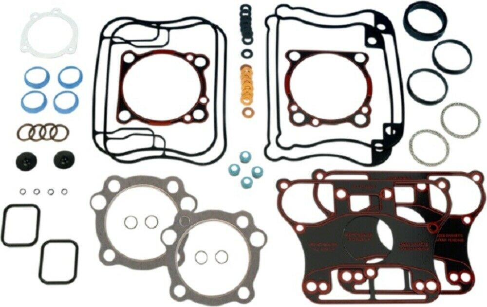 Harley 91-03 Sportster Top End Gasket Kit 17032-91 Metal Base//Rocker Gaskets