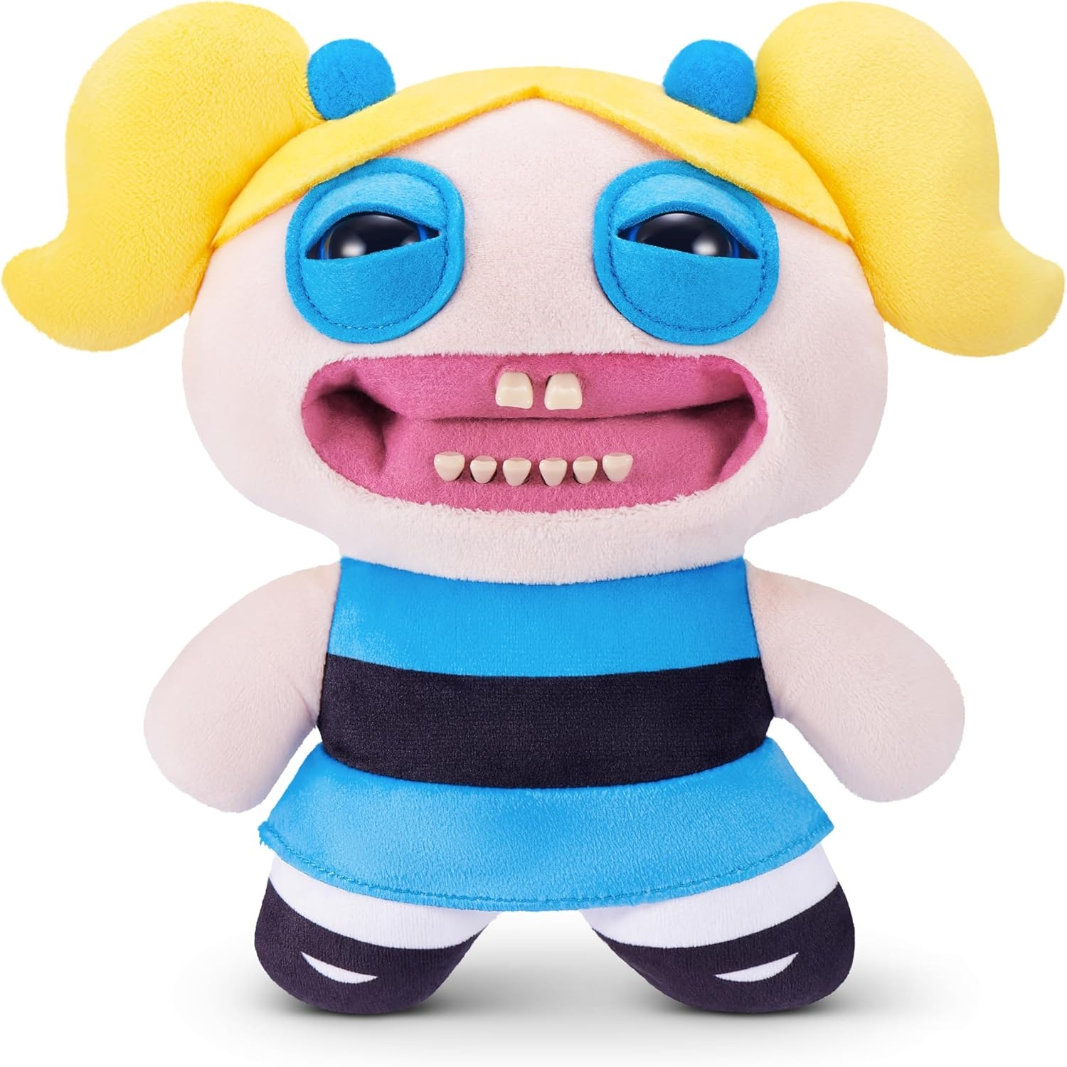Fuggler Powerpuff Girls 9-Inch Plush Toy (Bubbles) by ZURU Funny