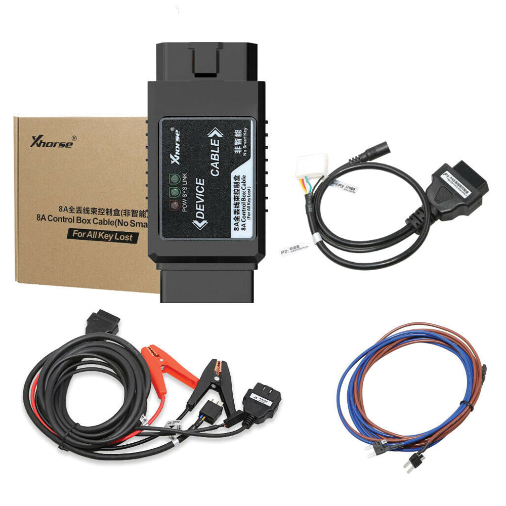 Xhorse 8A Control Box Cable Non-Smart Key Adapter for All Keys