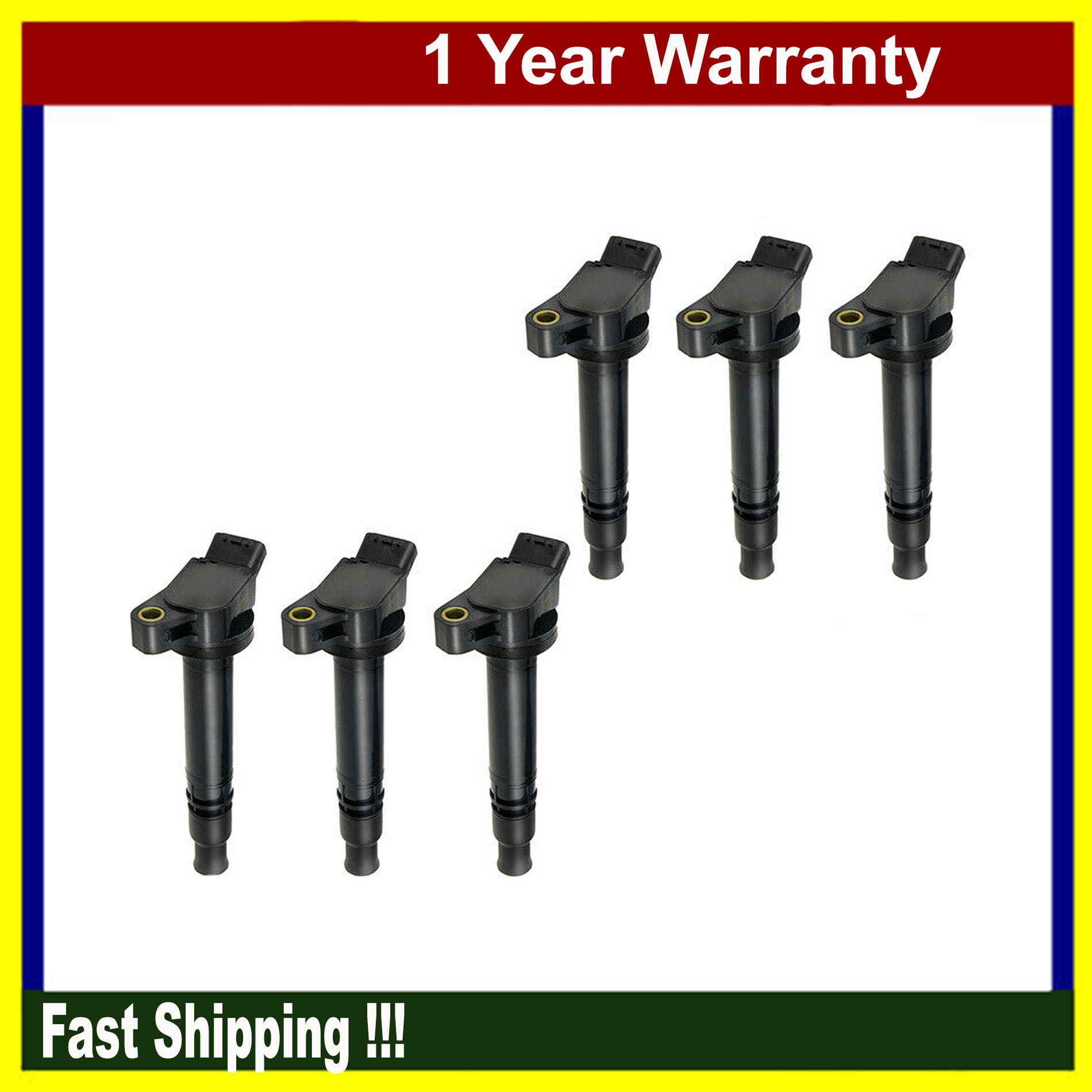 Ignition Coil UF507 For Lexus GS300 GS350 IS250 Toyota Sequoia Tundr V6