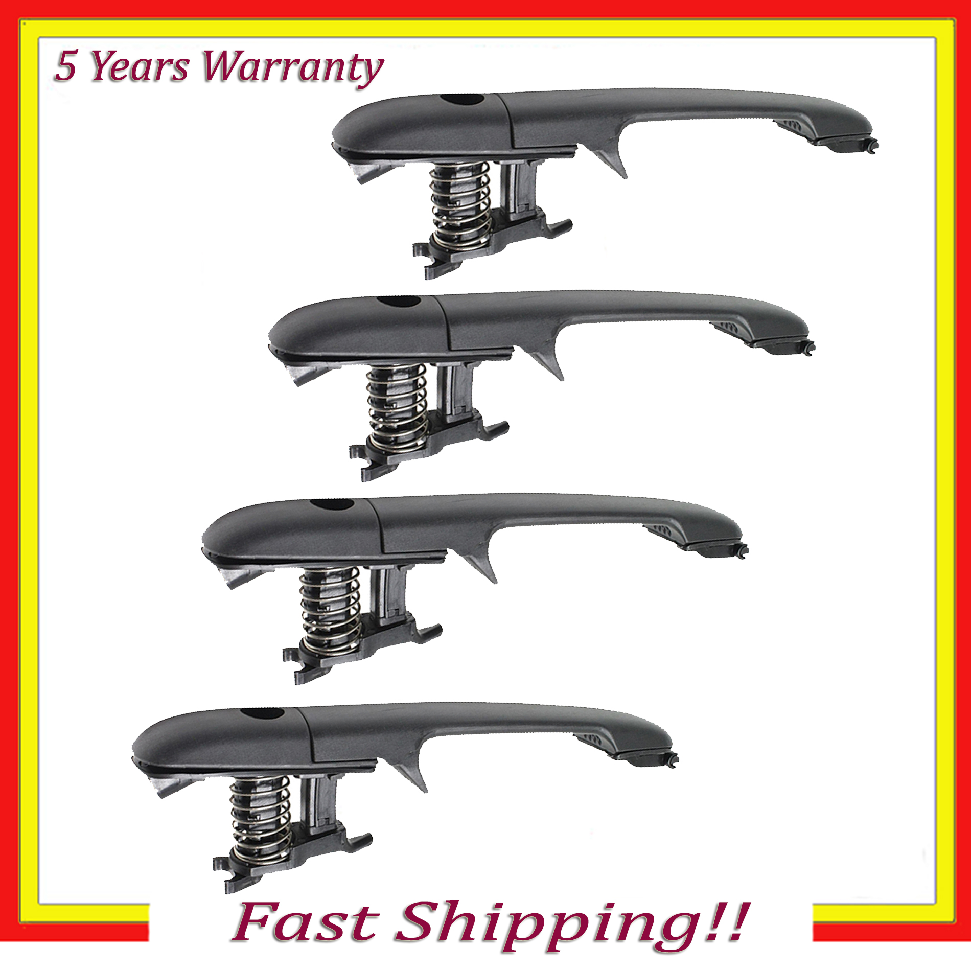 Rear Door Lock Trim 2007-2018 Dodge Freightliner Mercedes Sprinter