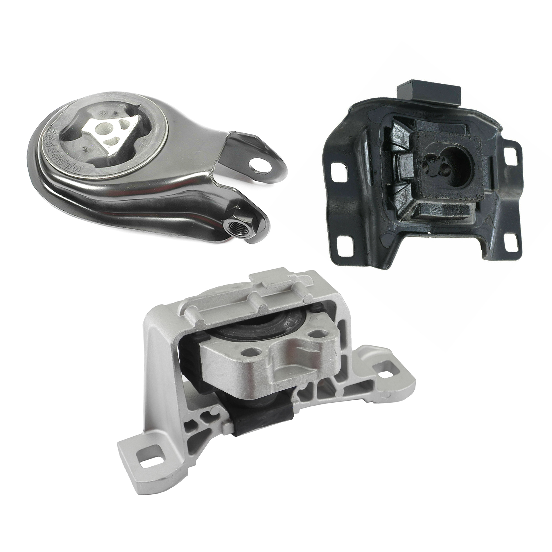 Engine Motor & Manual Transmission Mount Set of 3PCS New For Mazda 3