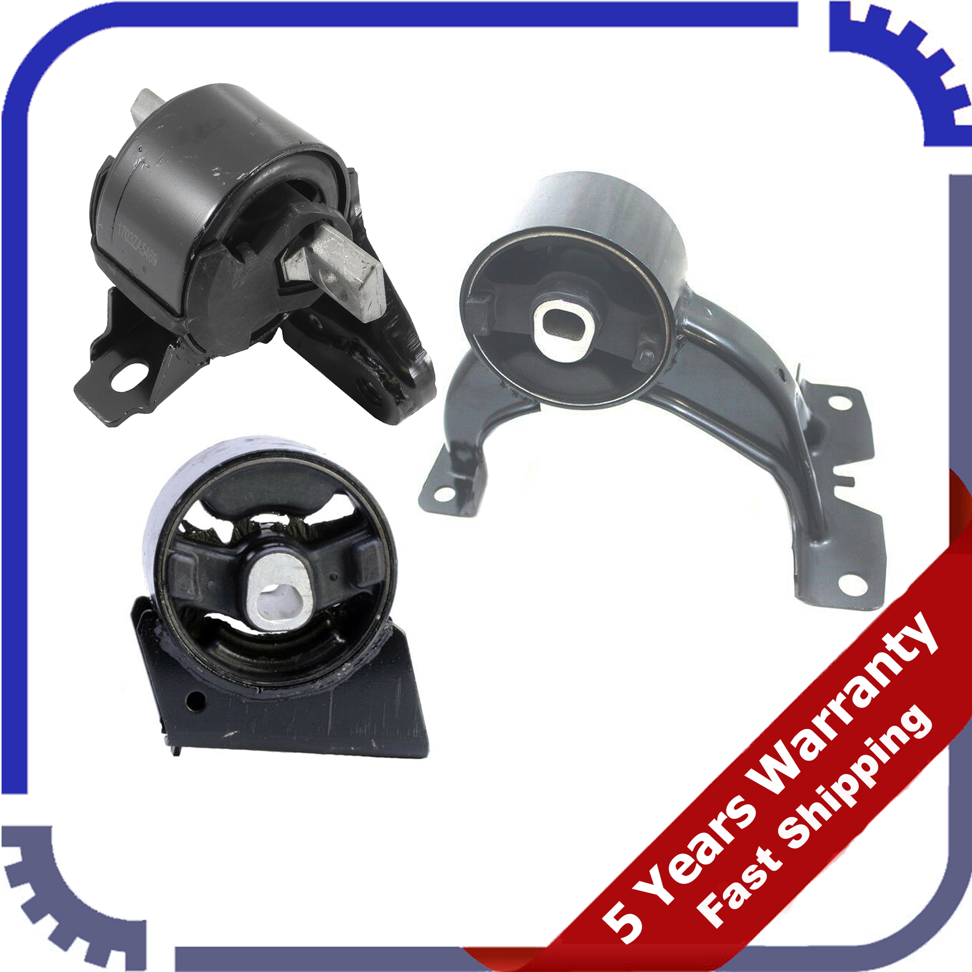 8L0148 1pc Motor Mount fits 3.6L 2011-2014 Dodge Journey Avenger Chrysler 200