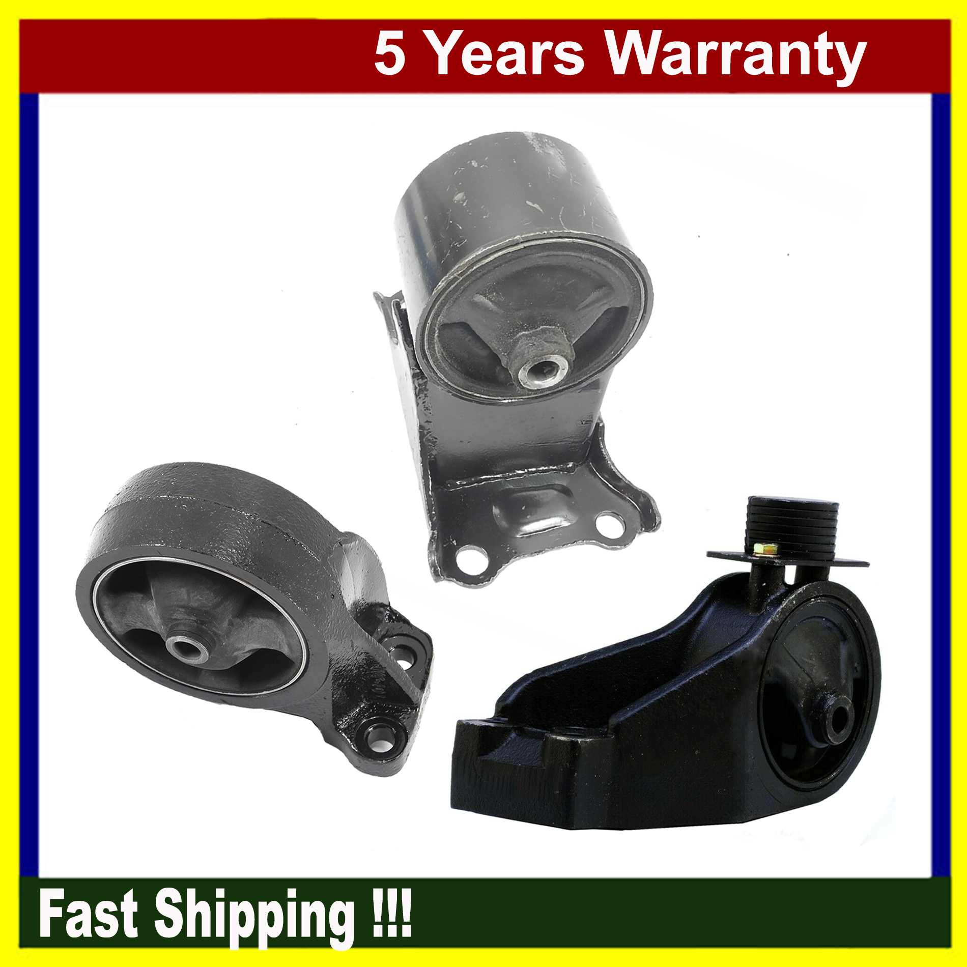 Engine Motor & Manual Transmission Mount For Hyundai Sonata 0205 2.7L