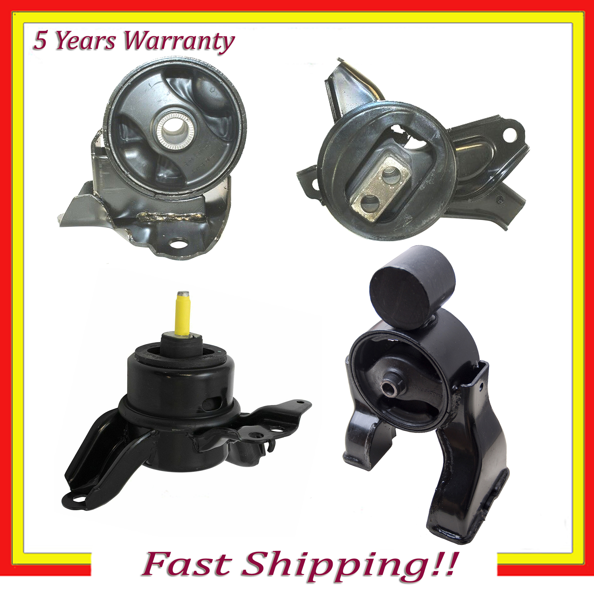 Motor Mounts 3PC ENGINE & TRANSMISSION MOUNT FOR 20112015 HYUNDAI