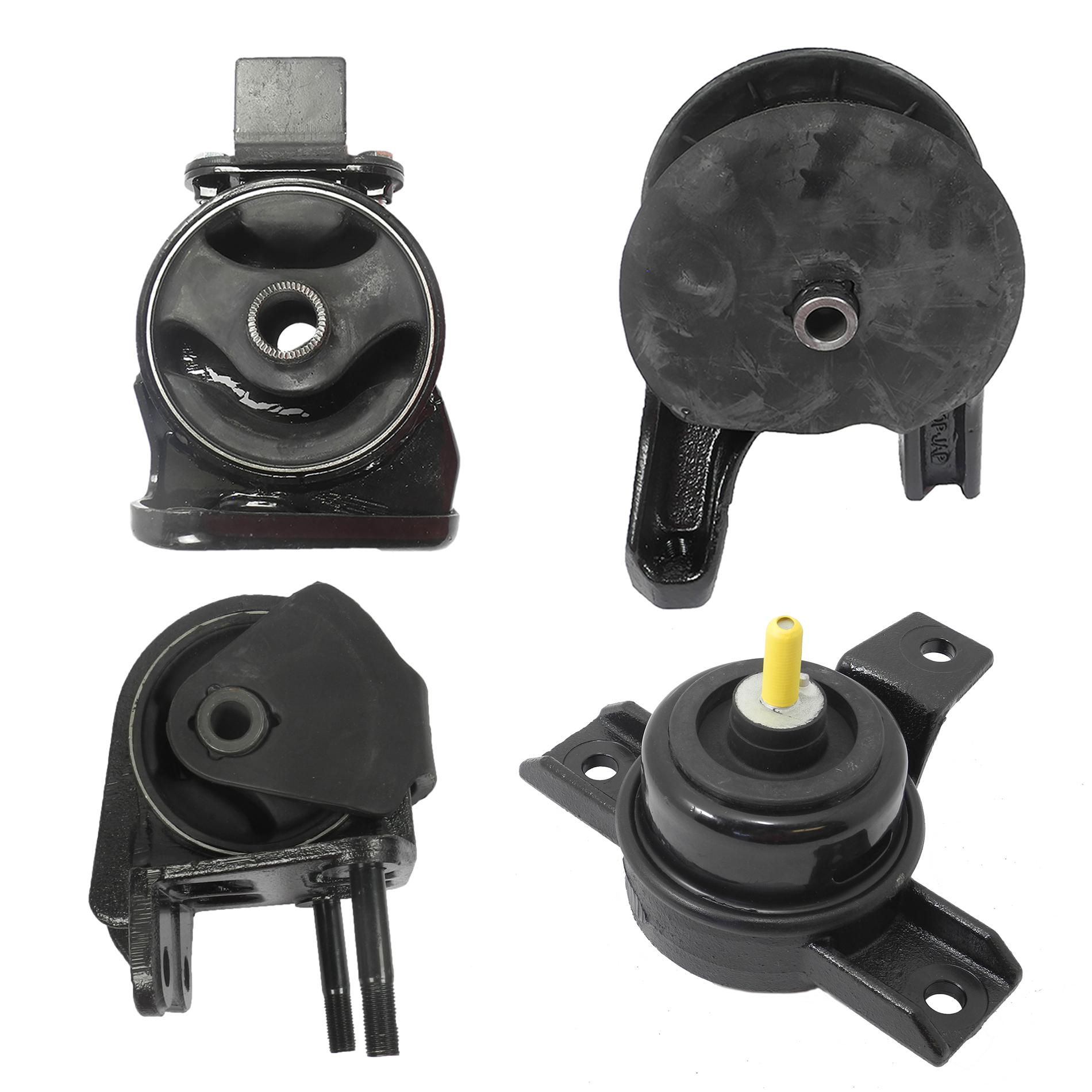 For 20102012 Hyundai Santa Fe 2.4L 3.5L FWD 4PCS Engine Motor & Trans Mount eBay