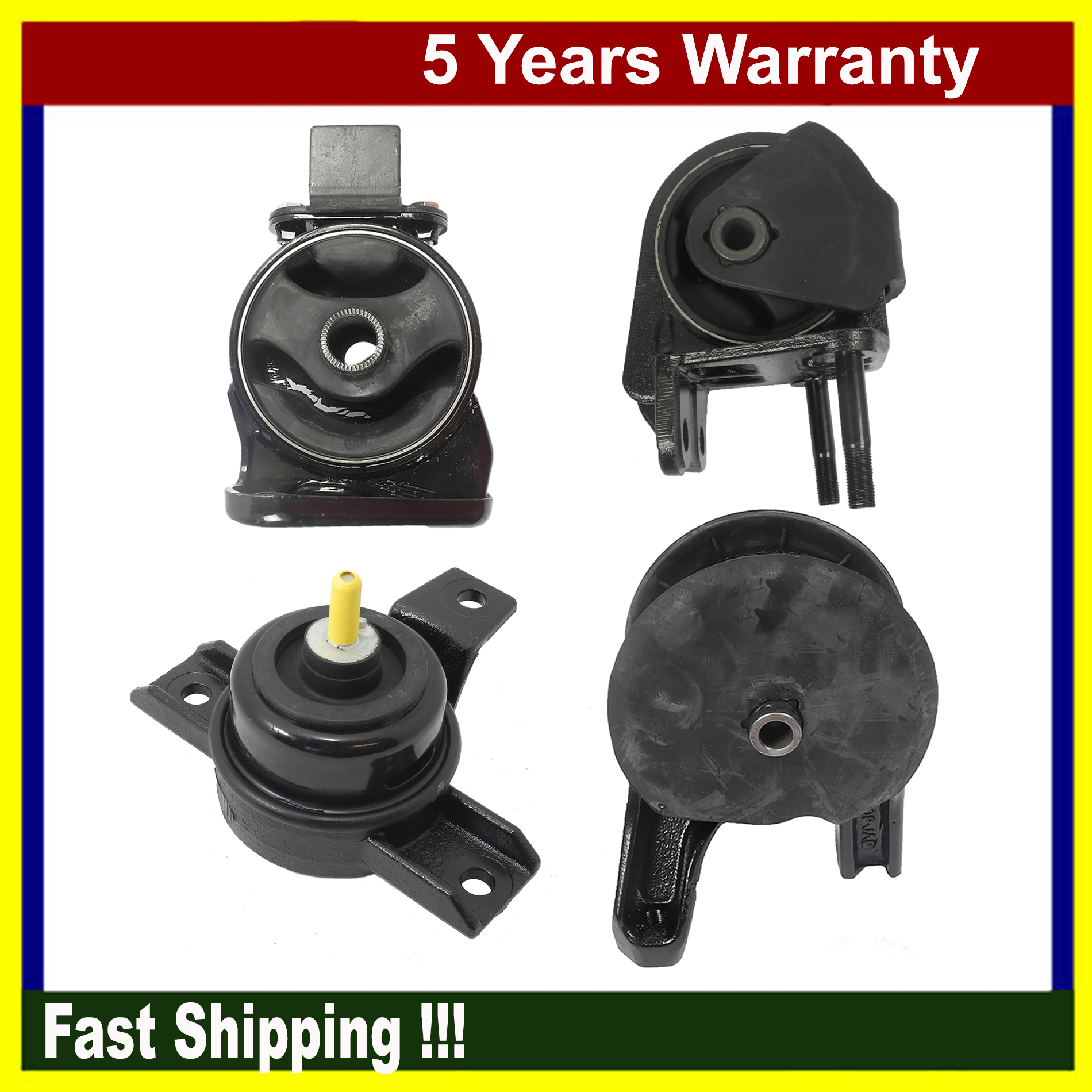 Engine Motor & Trans Mount For Hyundai Santa Fe 20102012 2.4L 3.5L FWD 4PCS eBay