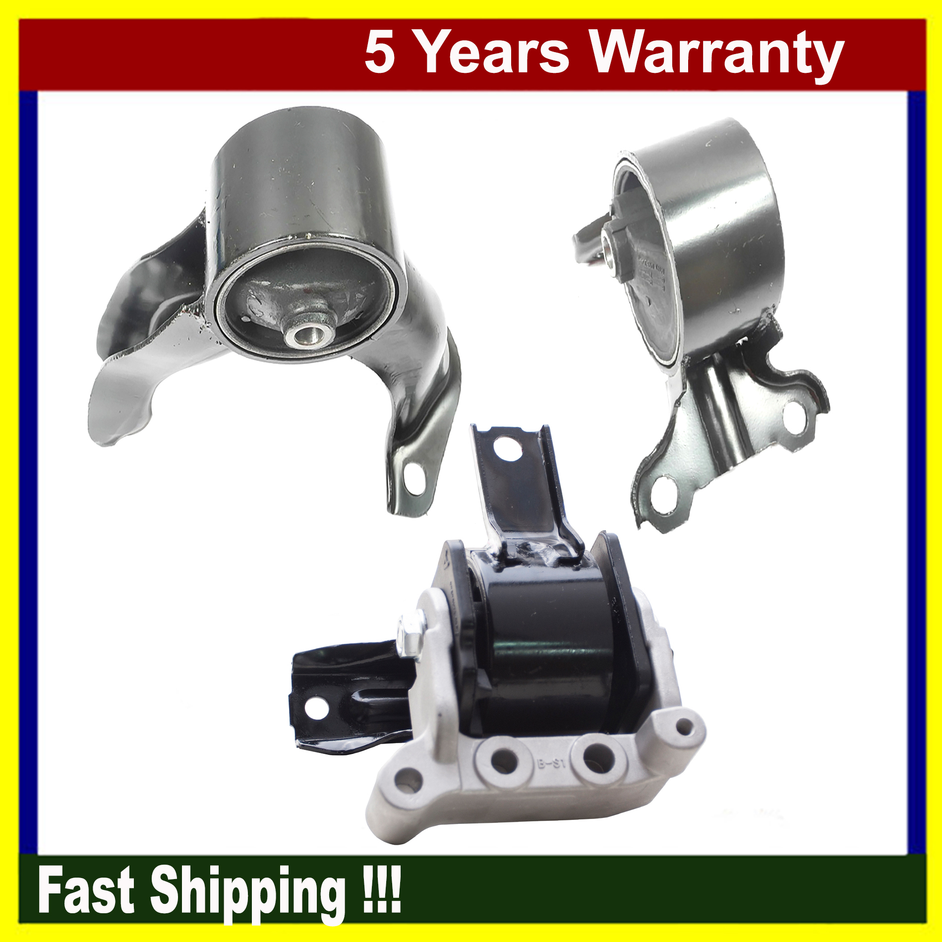 Engine Motor & Auto Trans Mount For Mitsubishi Outlander 0813 2.4L FWD