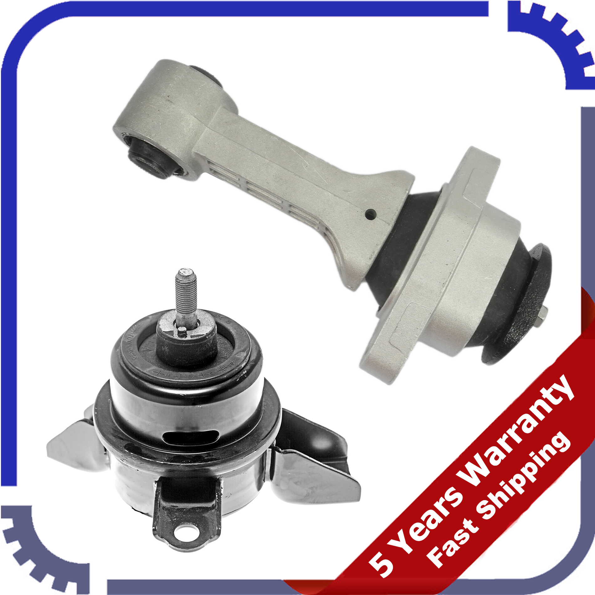 For Kia Soul 1.6L L4 20102013 Set 2PCS Front Engine Motor & Torque