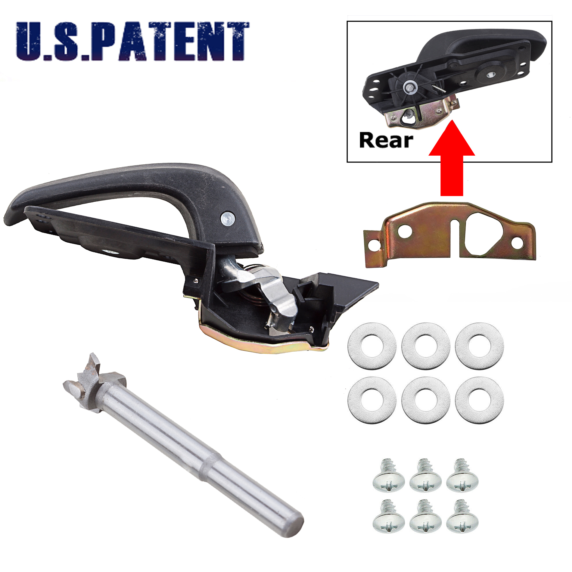 Upgraded Inside Door Handle Repair Kit For GMC Chevy Silverado 2007