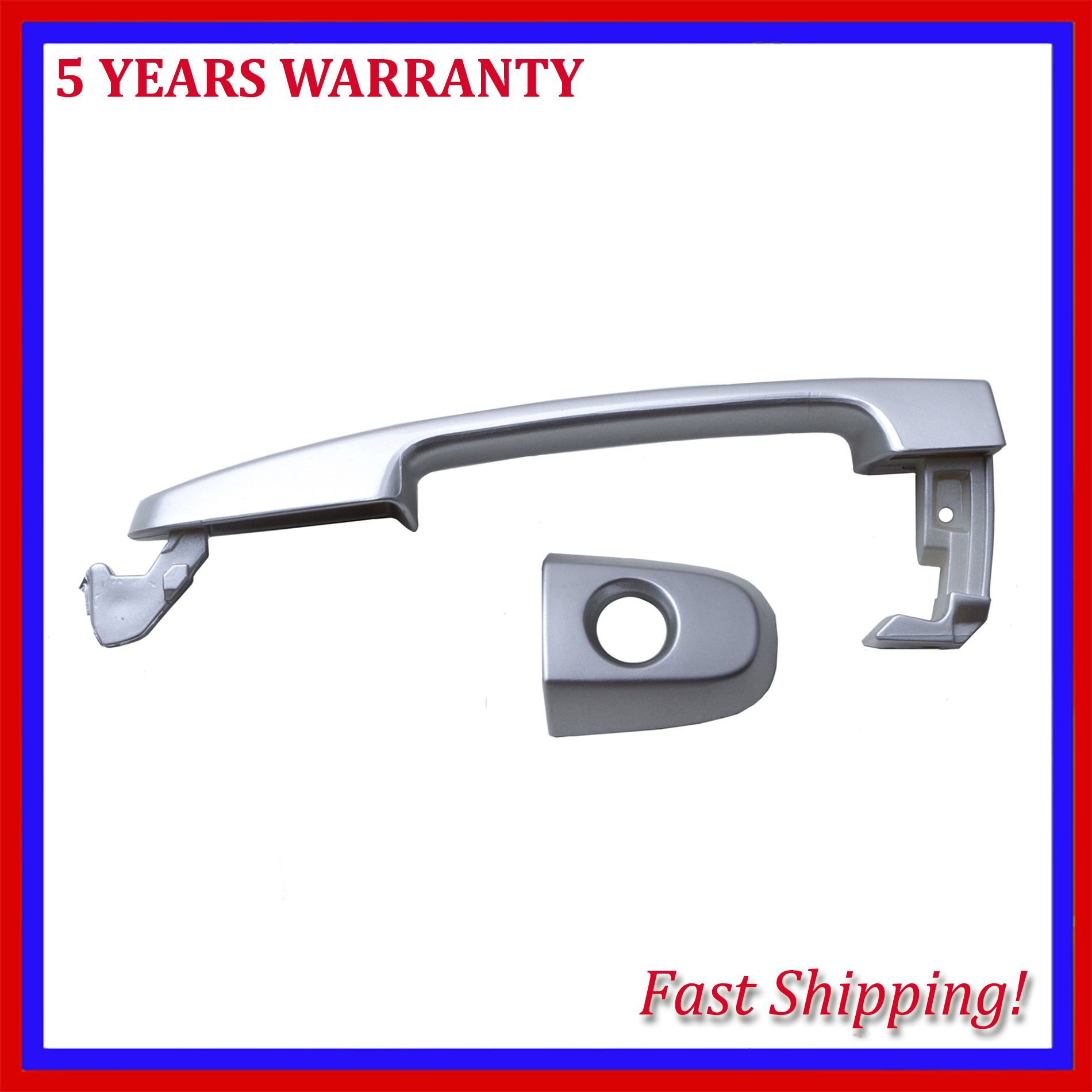 For Scion tC xA xB xD 0510 Silver Outside Door Handle New Front Left