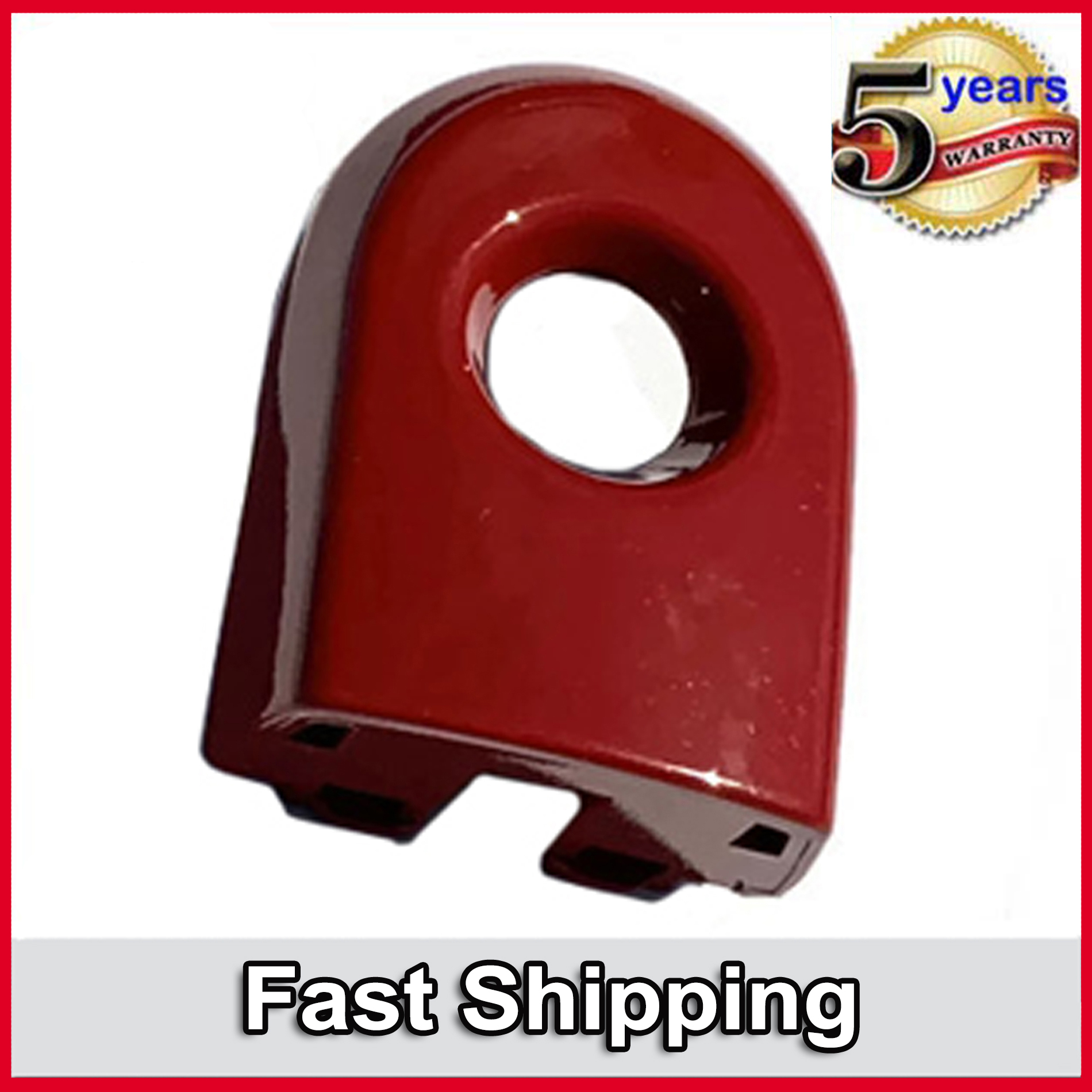 Exterior Outer Outside Door Handle Satin Chrome No Keyhole Passenger Side Front