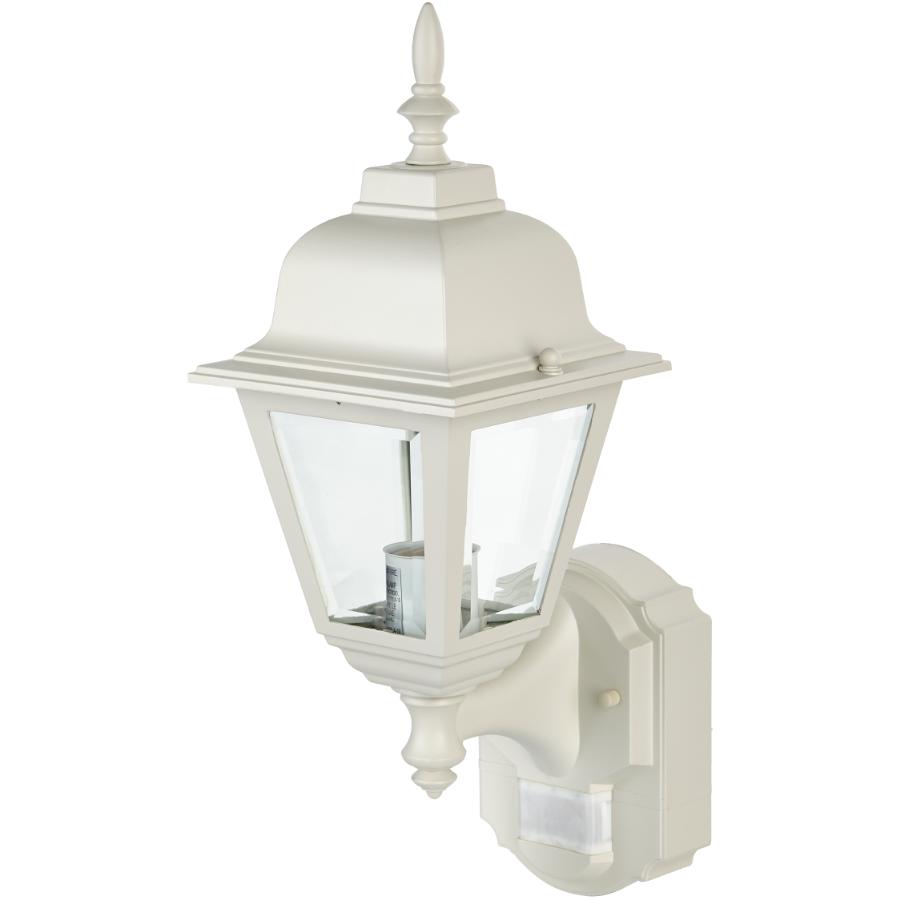 Cottage Style White Outdoor Coach Light Fixture with Cottage Style White Outdoor Coach Light Fixture with