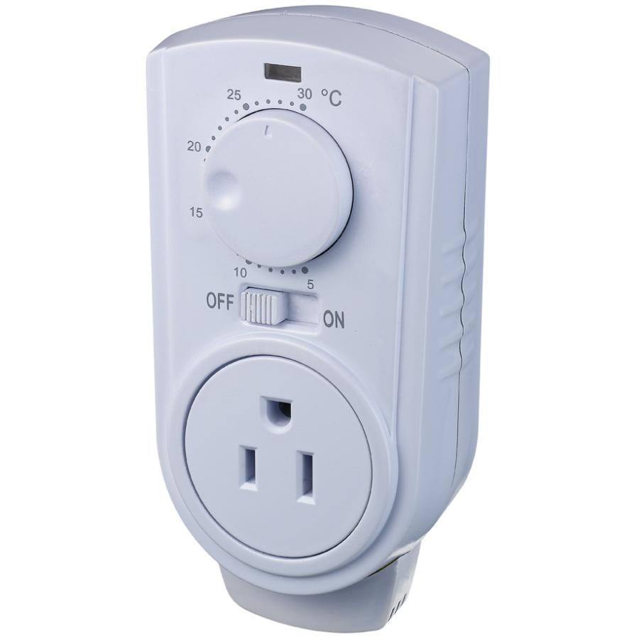 Plugin Portable Thermostat, for Heaters and Air Conditioners