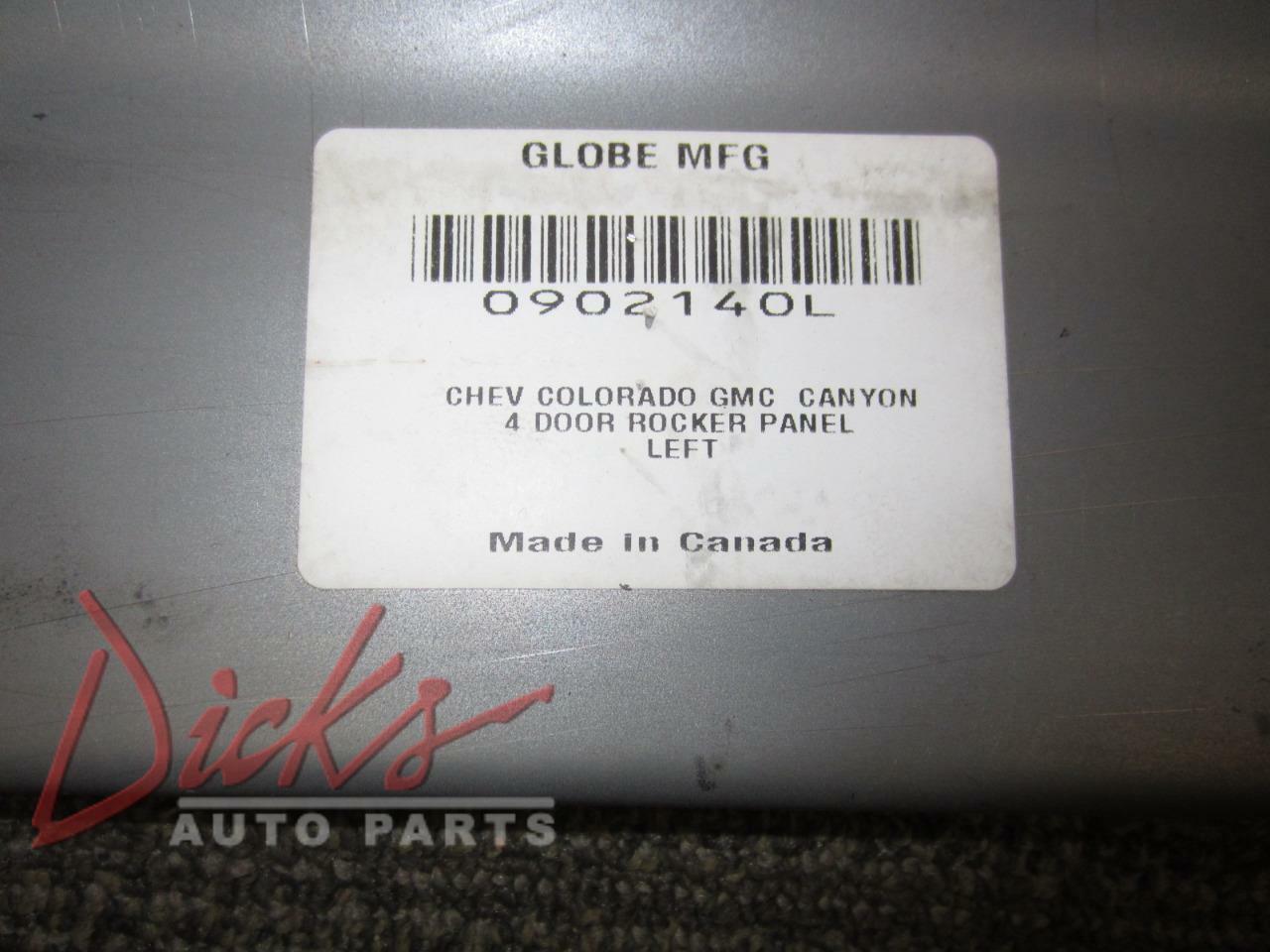 04-13 Chevy Colorado GMC Canyon Crew Cab 4-Door Steel Slip On Rocker Panels