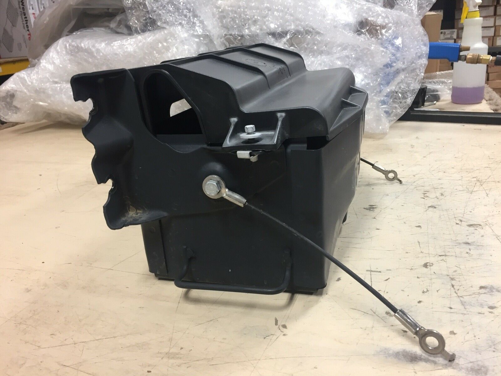 Ford Econoline Van Cab & Chassis Truck Steel Battery Box with Lid RV, SEMI! eBay