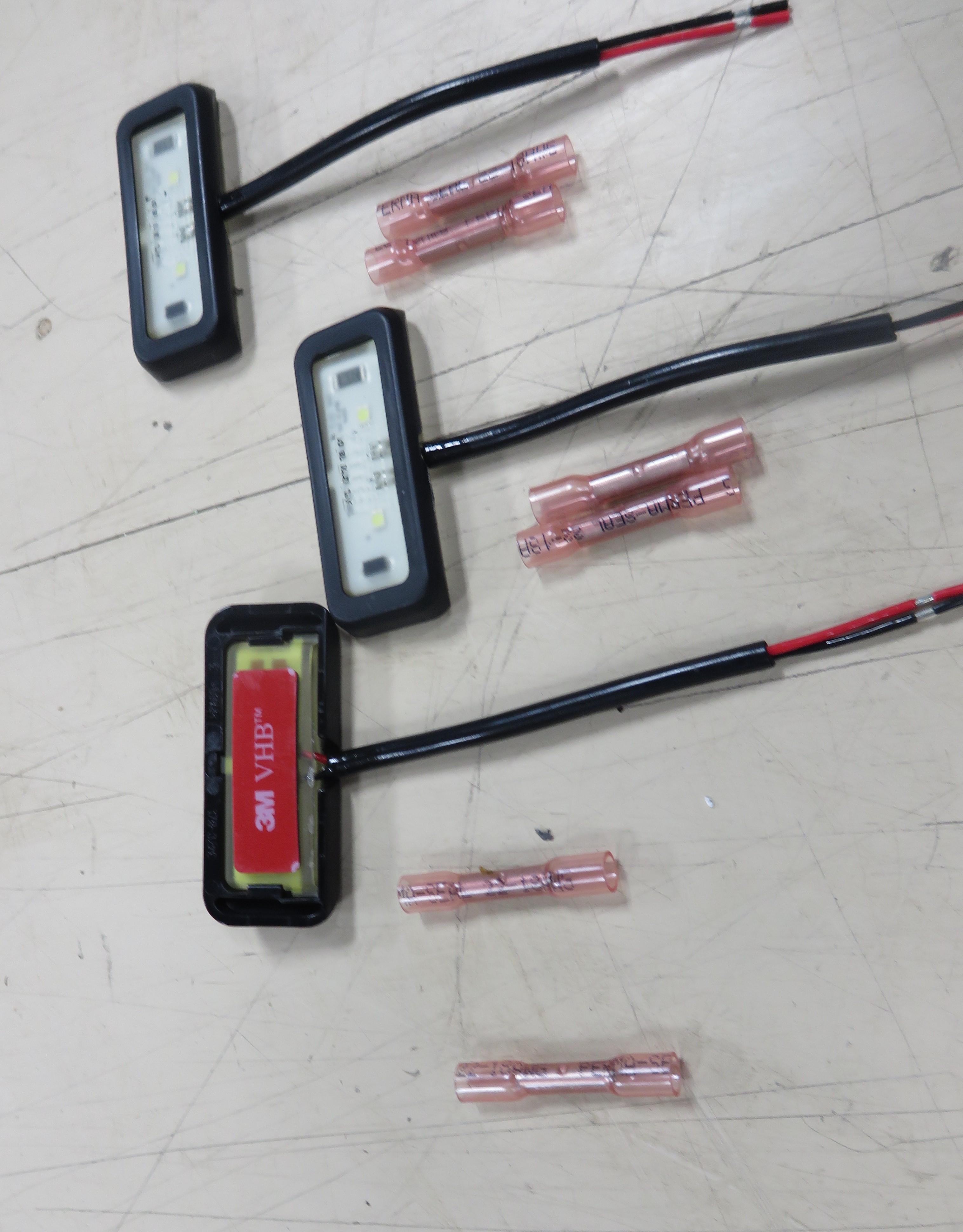 3 AMP Research Power Step LED Replacement Lights Trucks Campers Boats