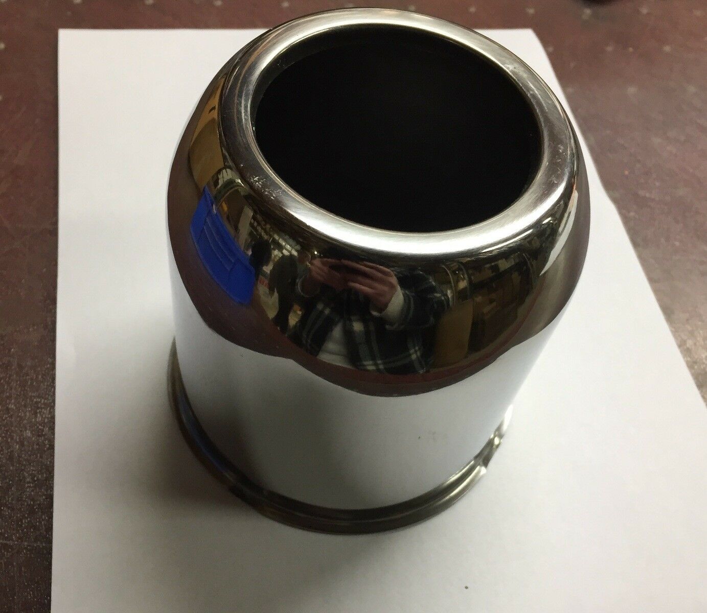 1 15" 16" 6 Lug Trailer Wheel Stainless Steel Trailer Center Cap