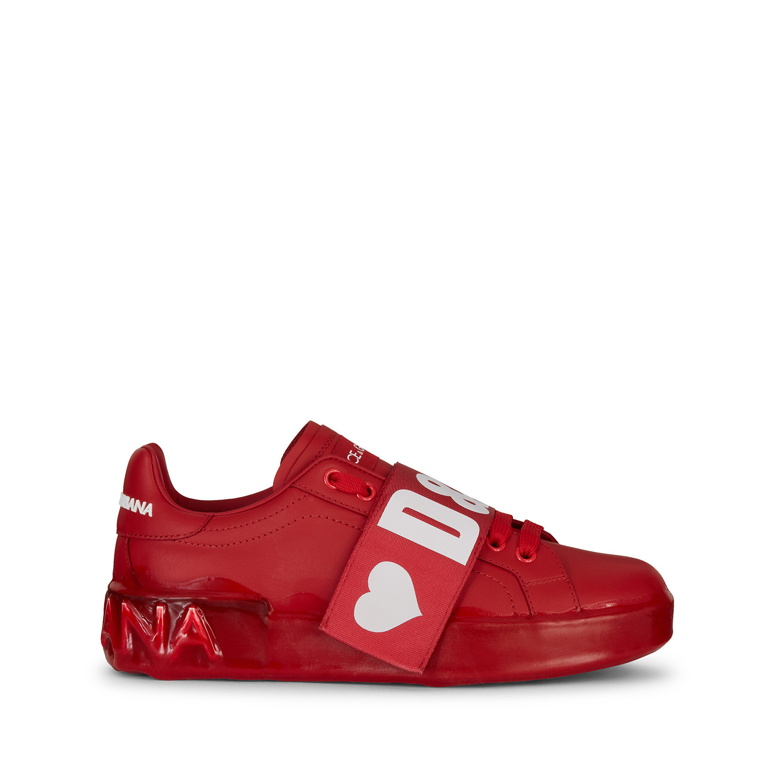 dolce gabbana red sneakers