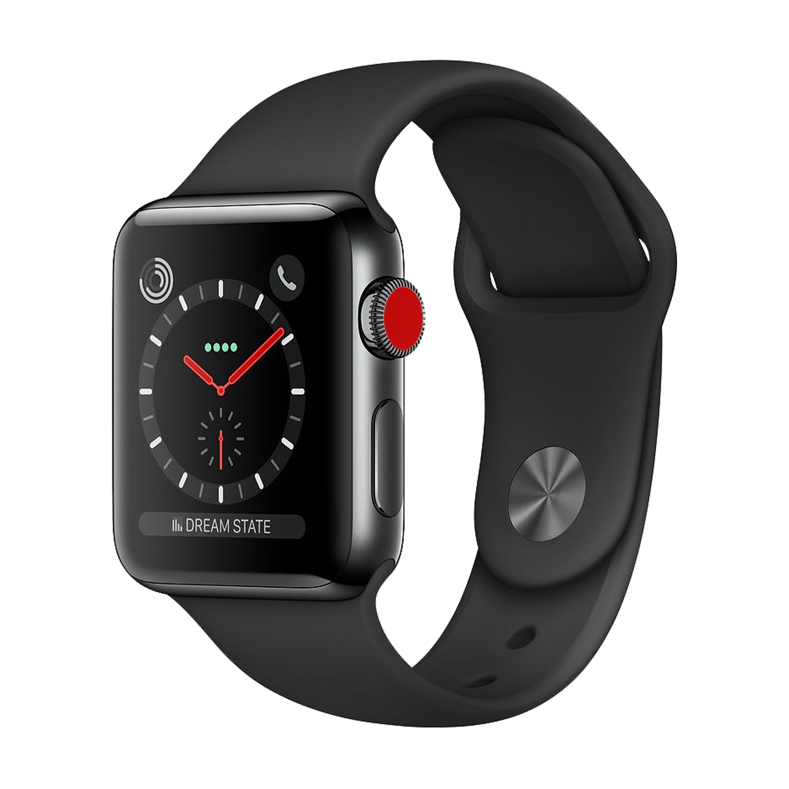Stainless 38mm/42mm Black Band 