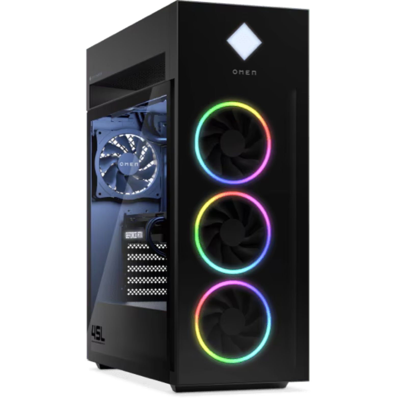 HP OMEN 45L Intel Core i7-13700K 2.5 GHz 32GB 1TB SSD 1TB HDD RTX 