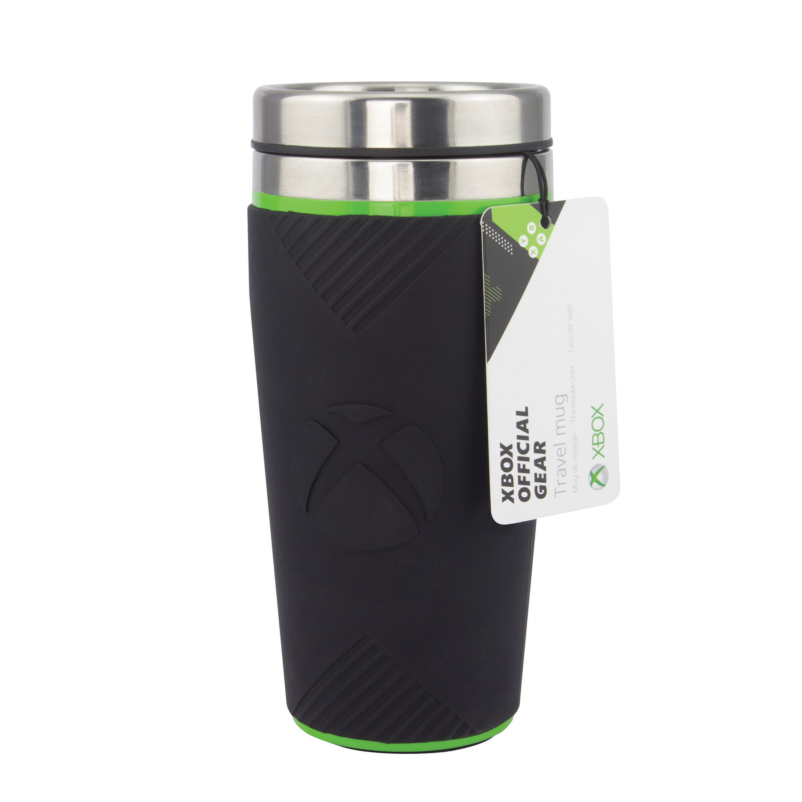 XBox Travel Mug Gamers Reusable Cup Coffee Leak Proof 16oz Insulated