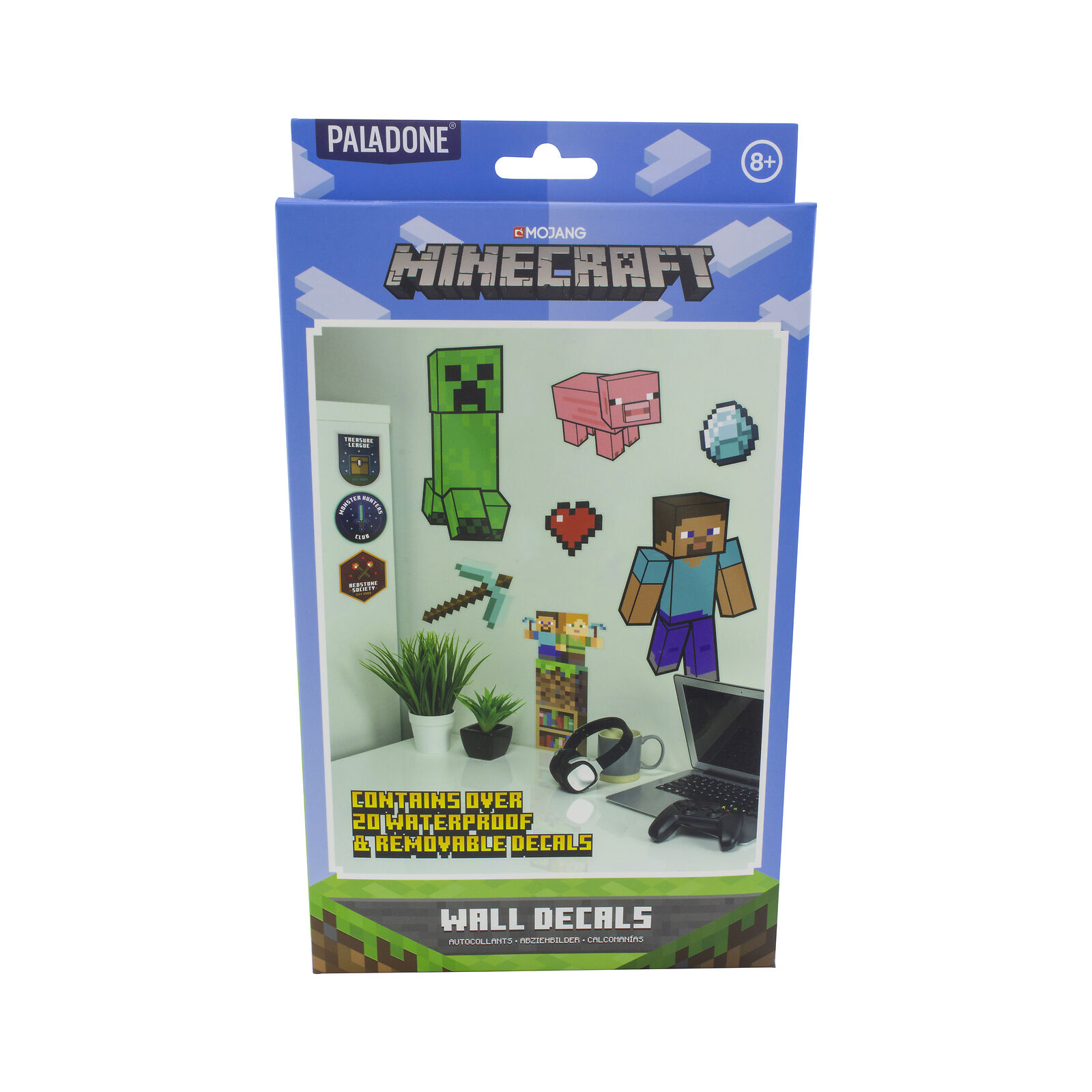 Minecraft Wall Decals Removable Vinyl Stickers Perfect for Gamers to