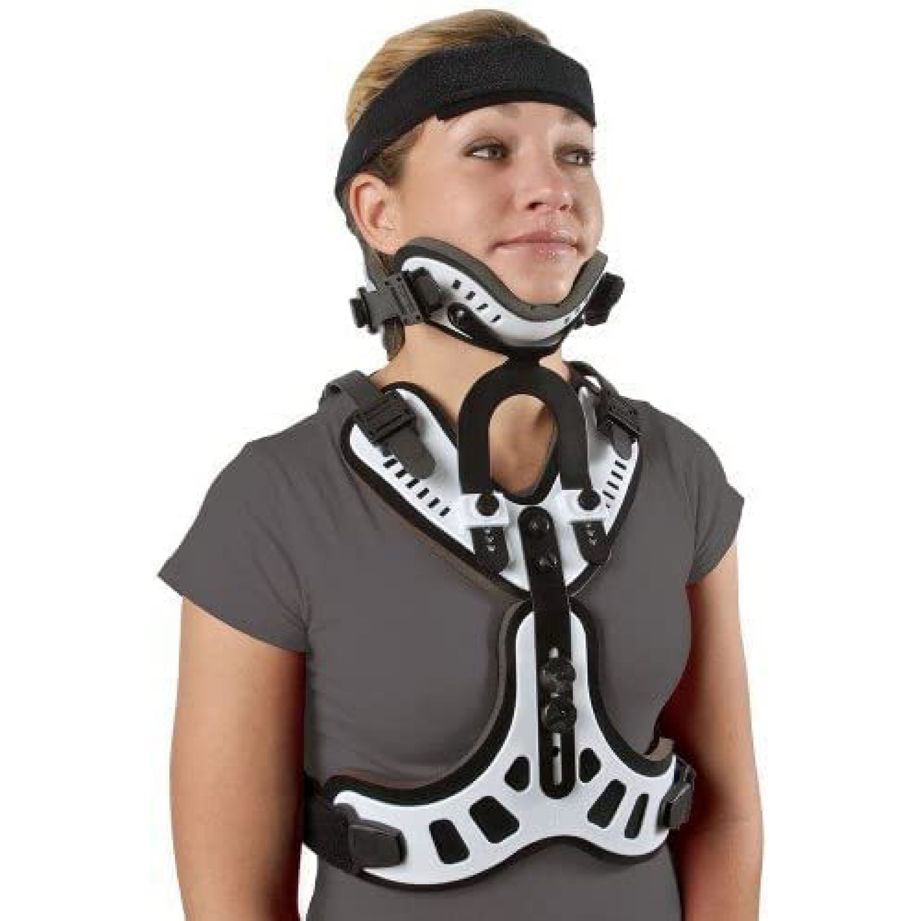 minerva orthosis cervical thoracic brace spinal trauma jefferson fracture post op recovery immobilizer full spine upper back neck support pdac l0200 lxl men women left right ortesis cervical toracica