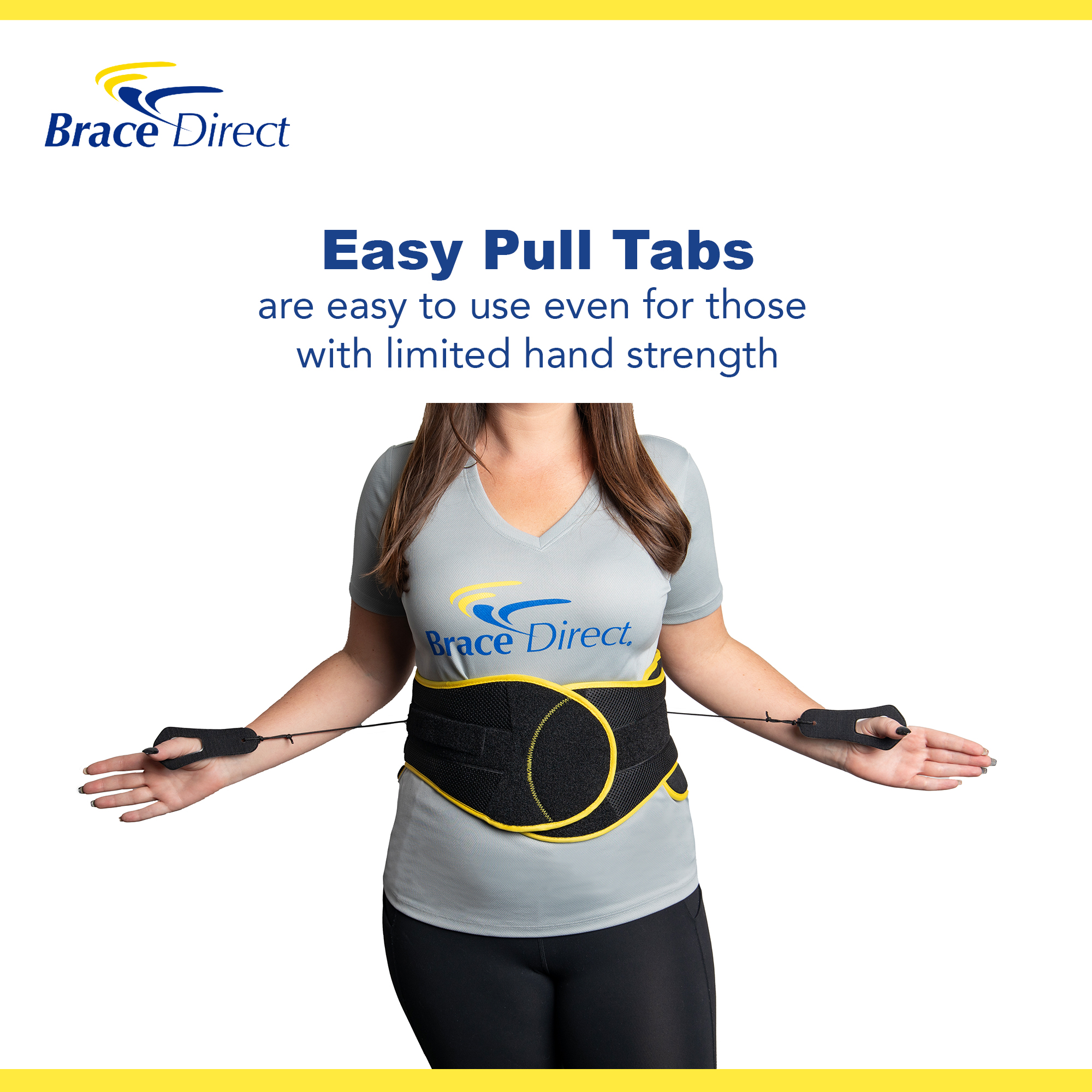 Lumbar Lower Back Support Brace - Back Pain, Herniated or Bulging Disc, - Picture 12 of 12