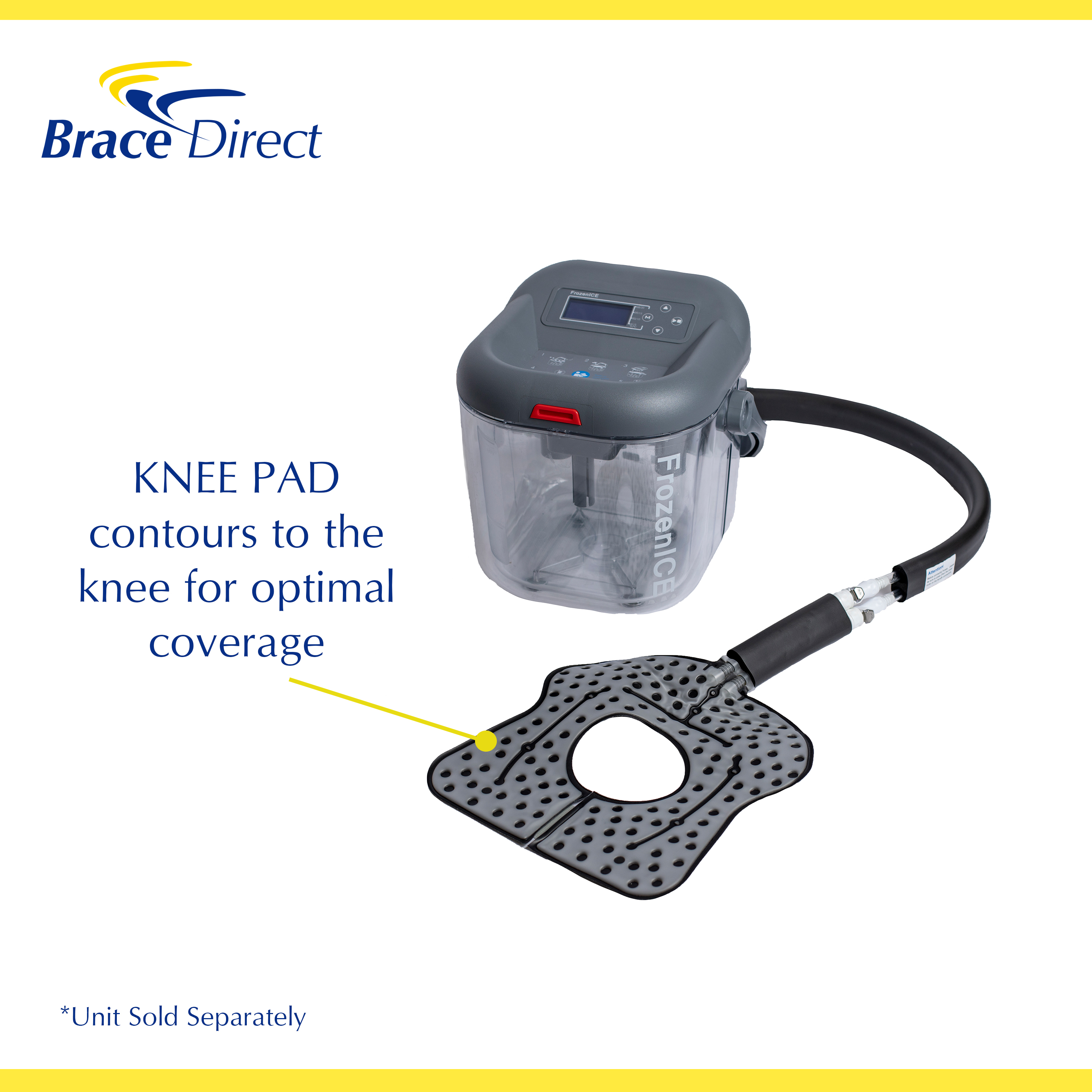 Cold Therapy Pad Attachment for Ice Therapy Machine by Brace Direct - Picture 15 of 22