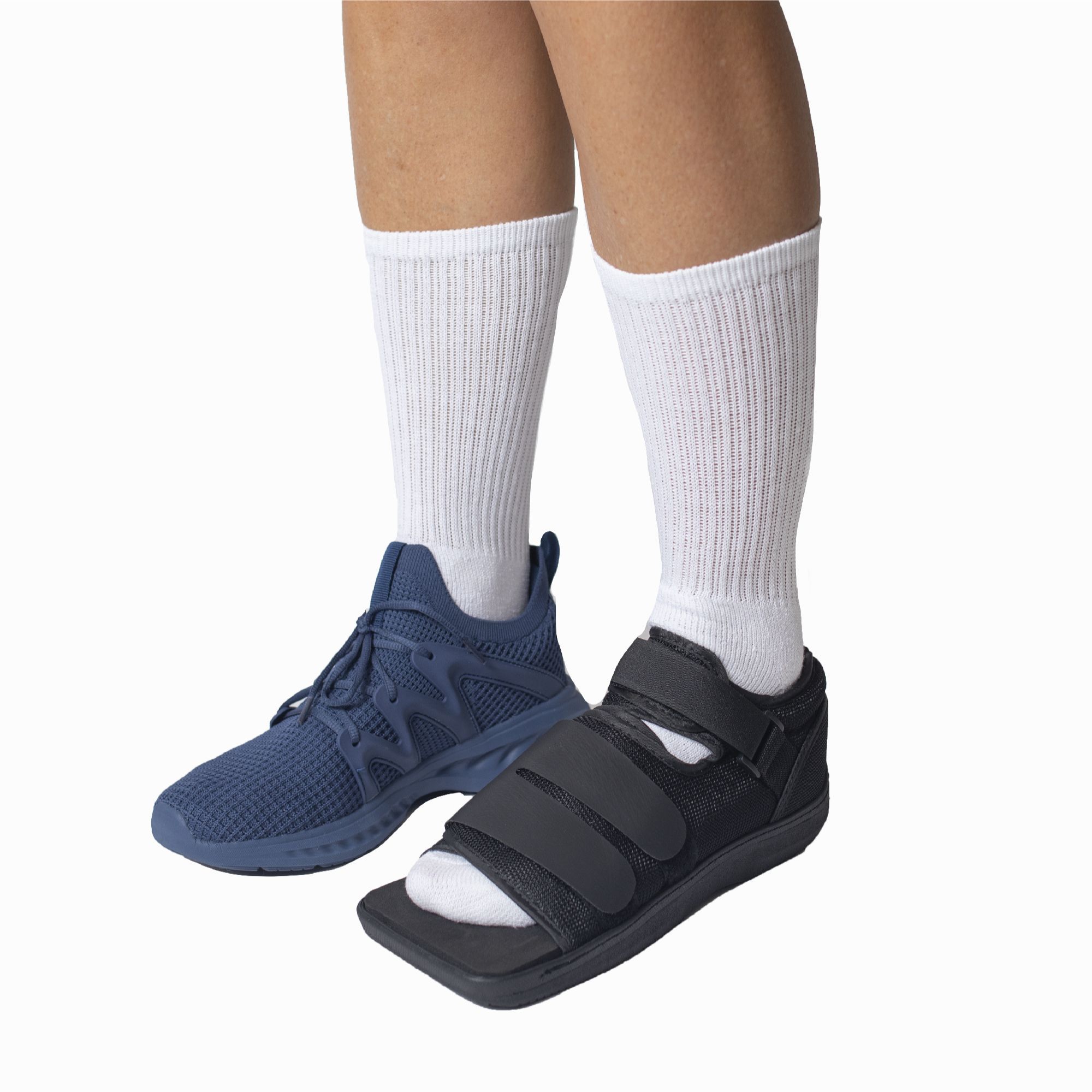 Deluxe Post Op Recovery Shoe- Adjustable Medical Walking Shoe Post