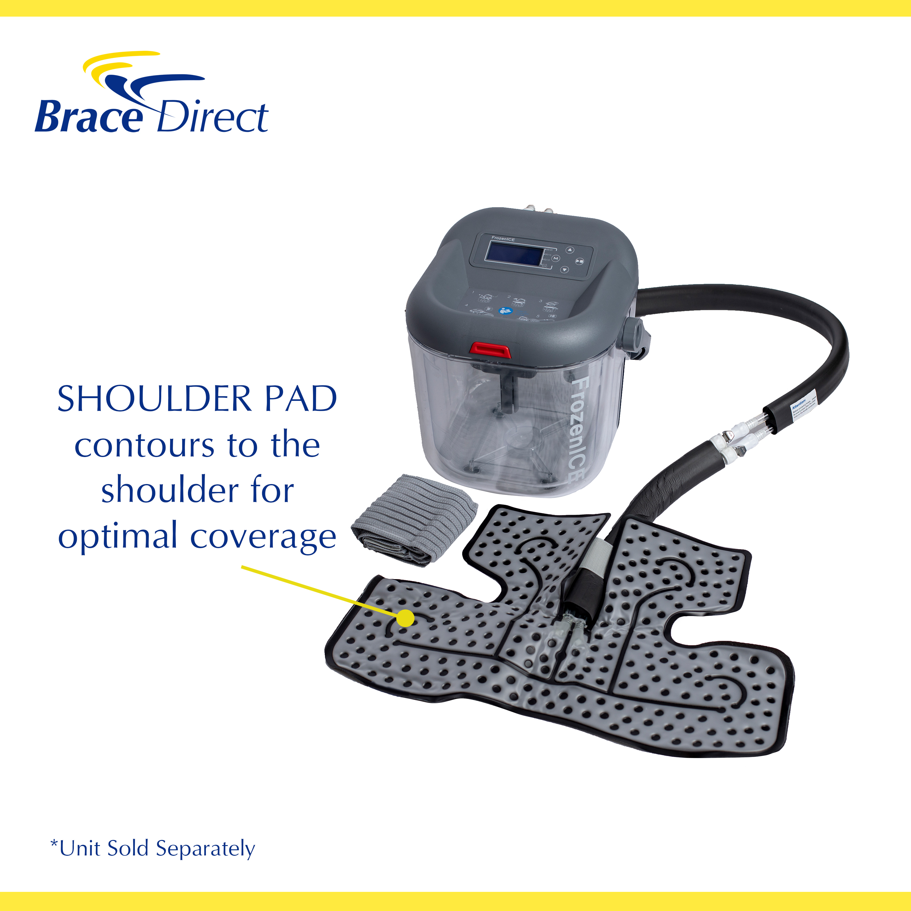 Cold Therapy Pad Attachment for Ice Therapy Machine by Brace Direct - Picture 19 of 22