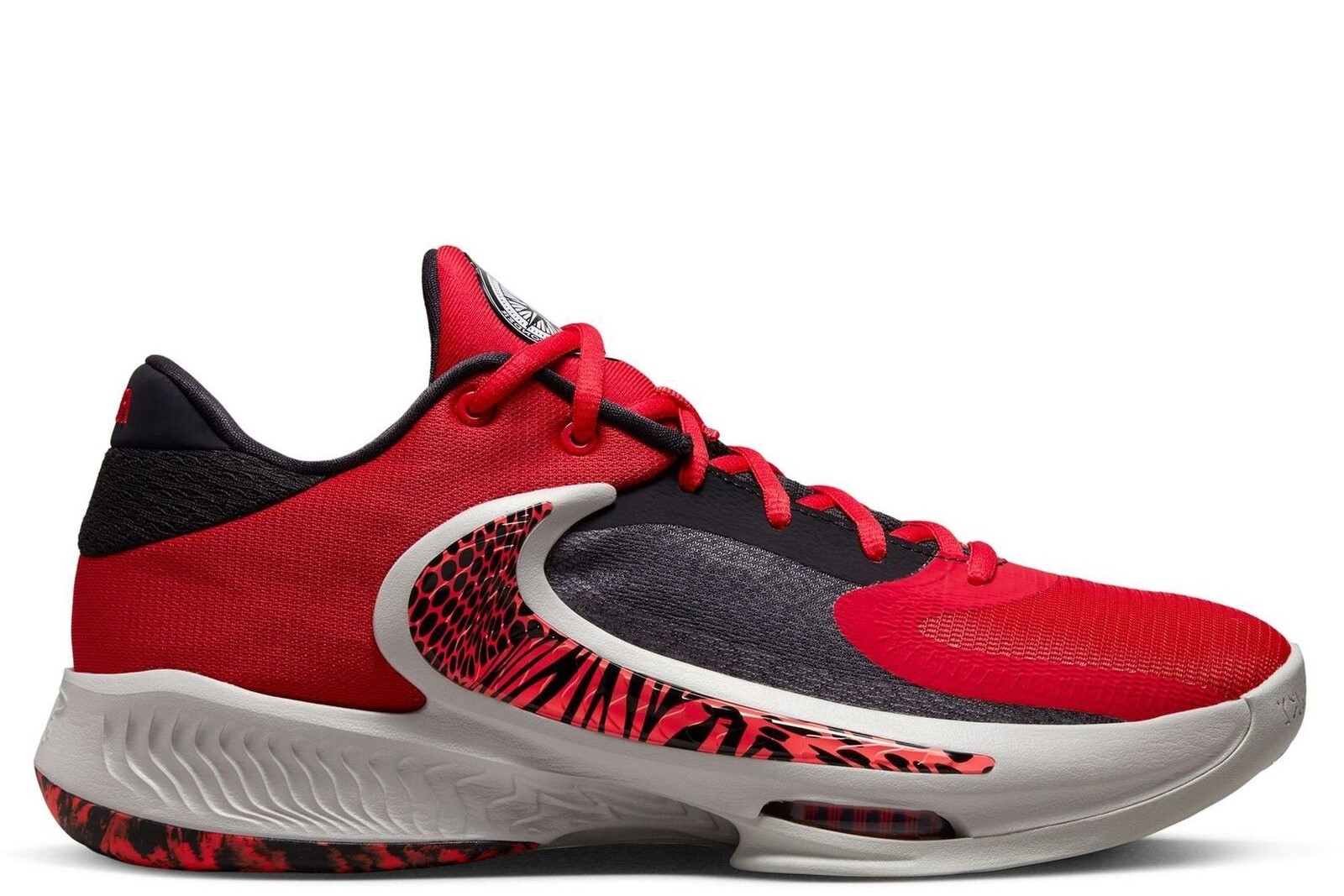 Кроссовки Nike Zoom Freak 4 University Красные/ярко-малиновые (DJ6149 600) - 8,5