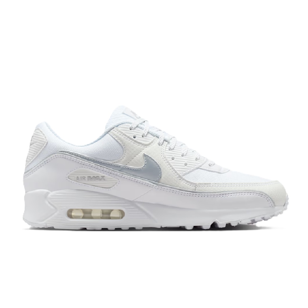 Men’s Nike Air Max 90 PRM White/Metallic Silver-White (HV4517 100) – 8
