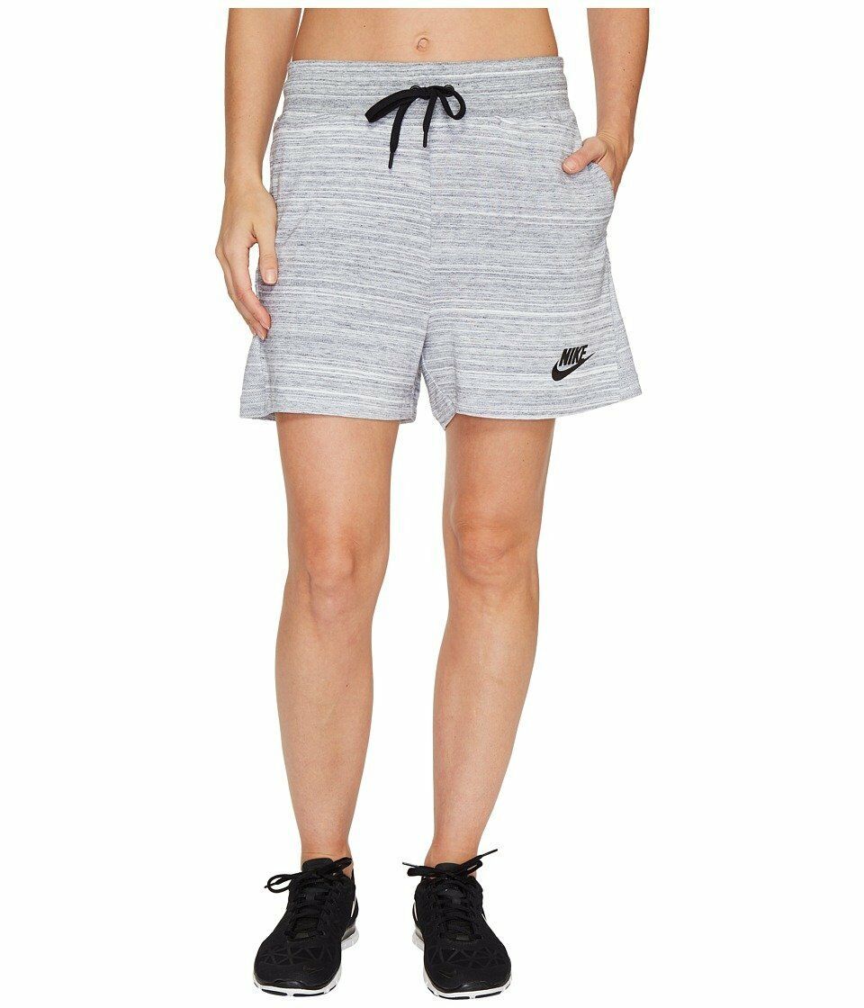 Женские шорты Nike Sportswear Advance 15 Белый/черный