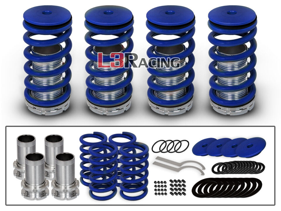 9094 Mazda 323 Protege COILOVER LOWERING COIL SPRINGS KIT BLUE eBay