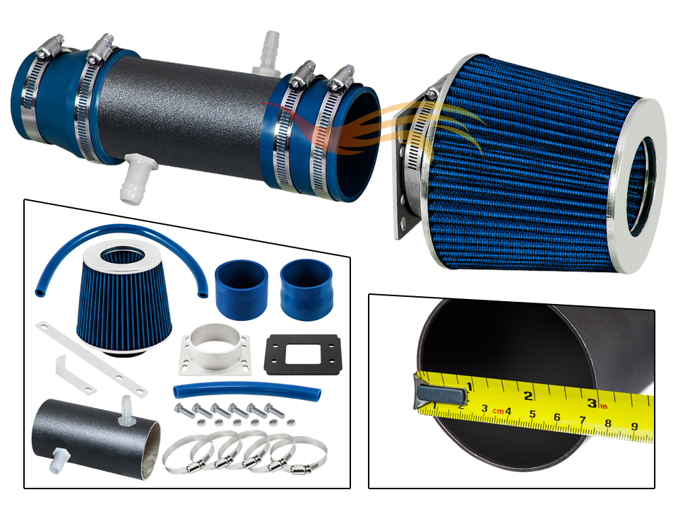 XYZ RW BLUE Short Ram Air Intake Kit+Filter 1992-1996 ES300/Camry