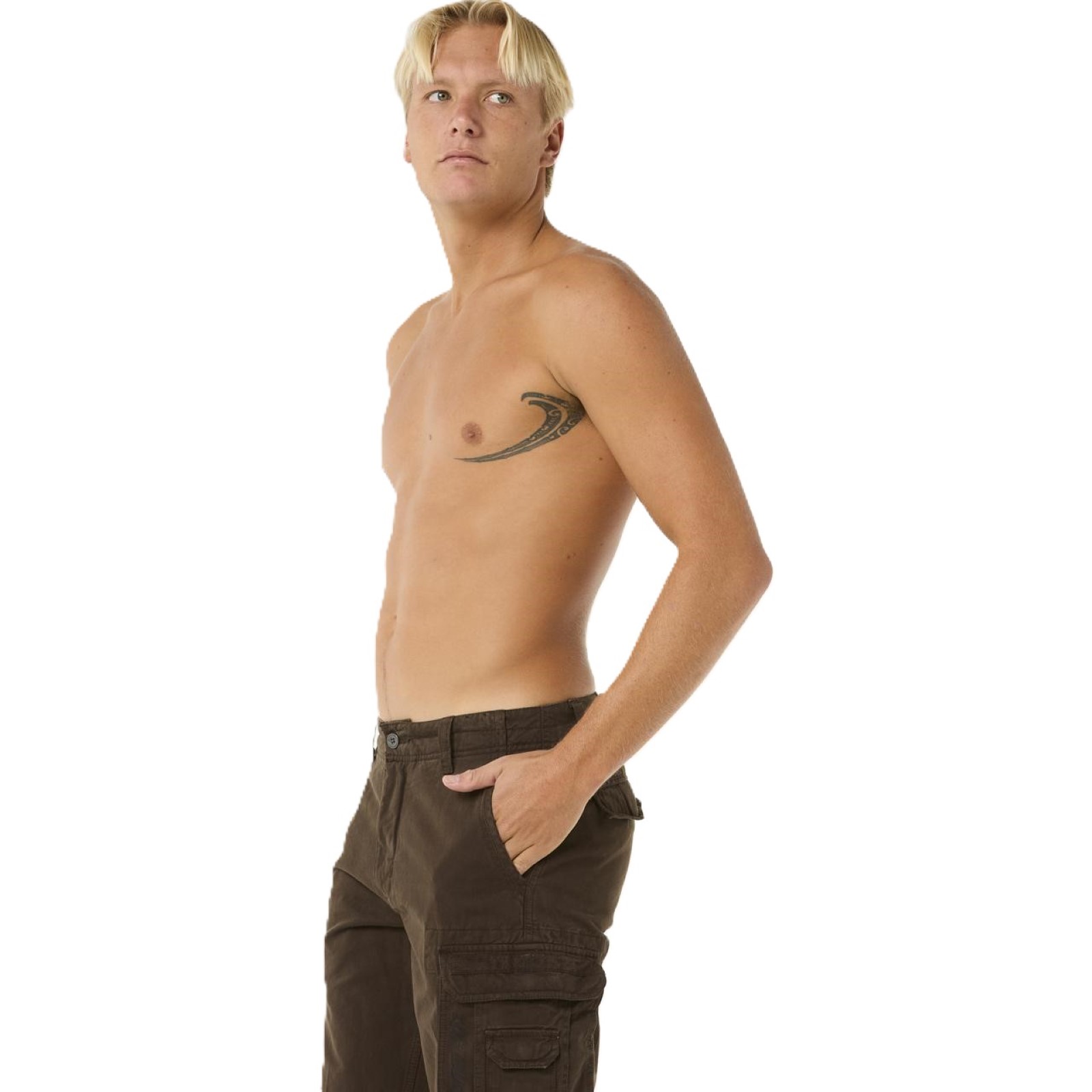 Pantalones Cortos Carga Rip Curl Para Hombres Clásicos Surf Trail Múltiples Bolsillos - Imagen 7 de 17