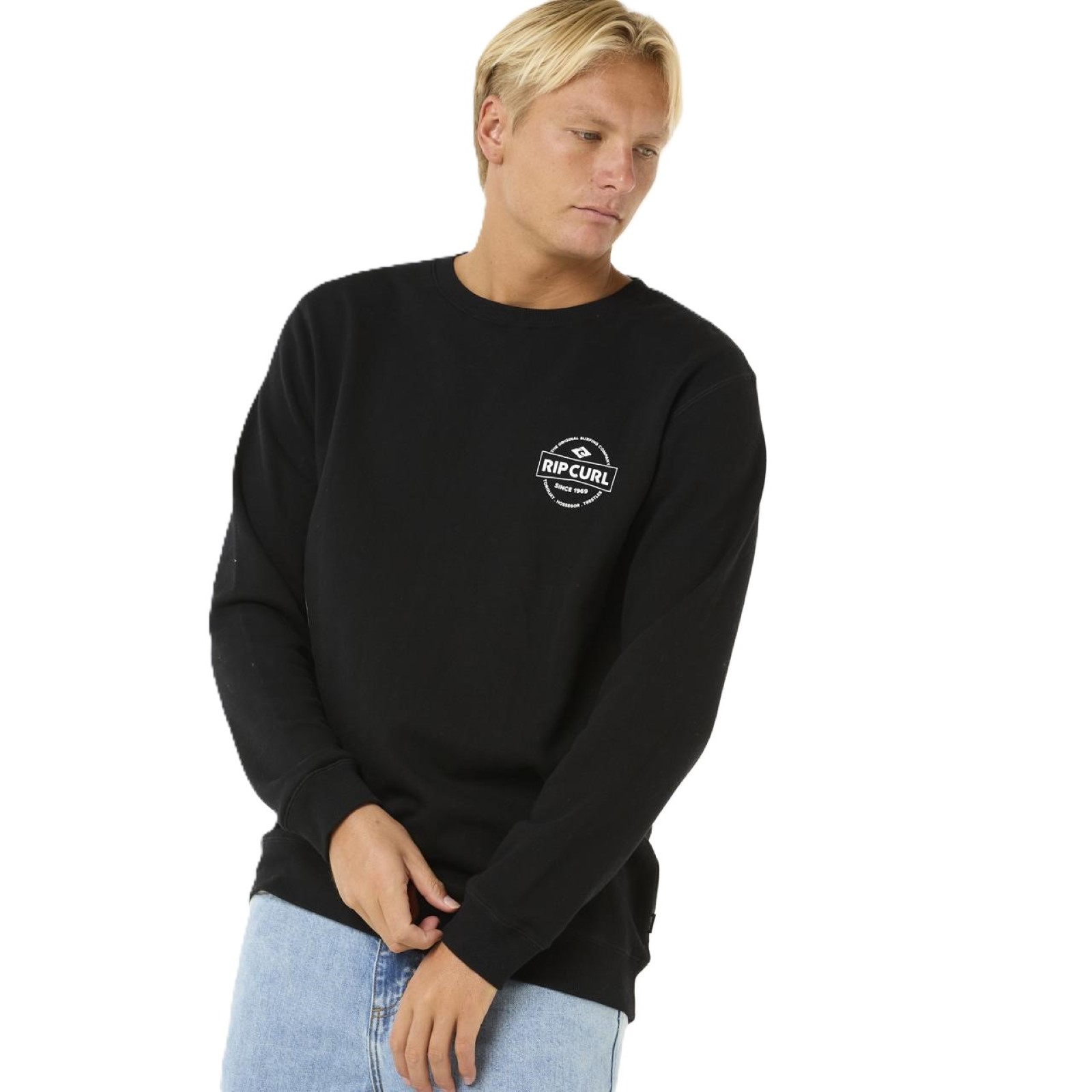 Rip Curl Hombre Stapler Crew Sudadera - Imagen 7 de 19